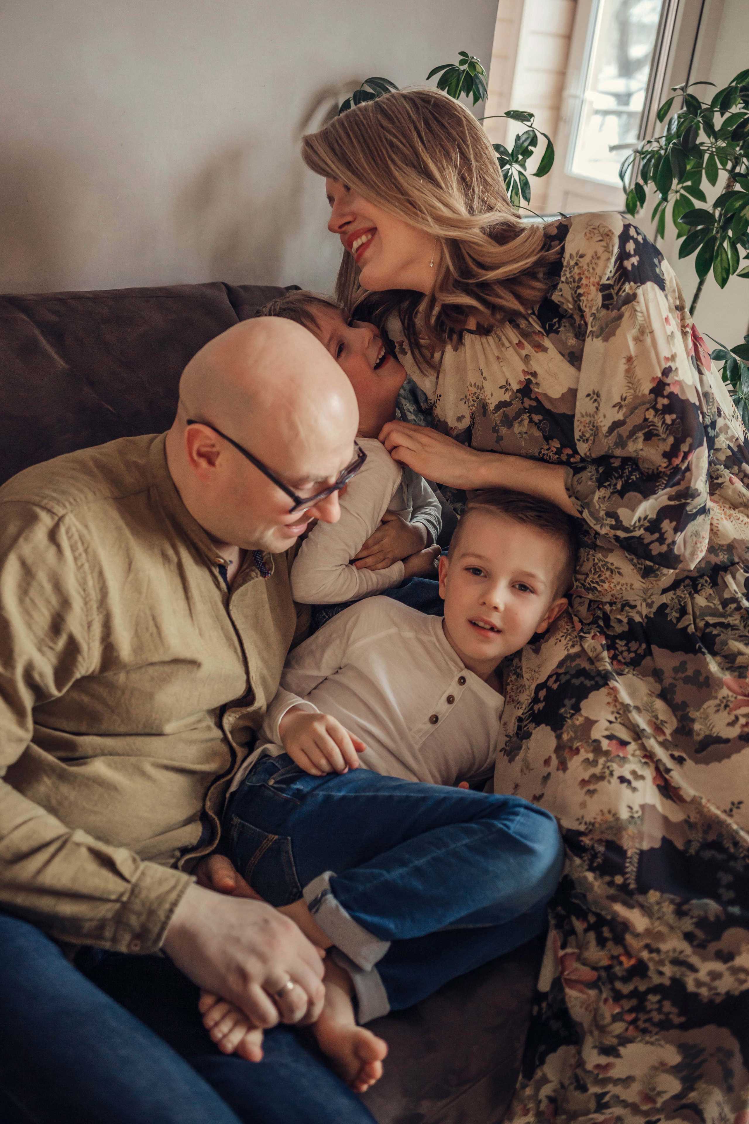 Уютная домашняя фотосессия. Семейный и детский фотограф в Вильнюсе Светлана Наумова