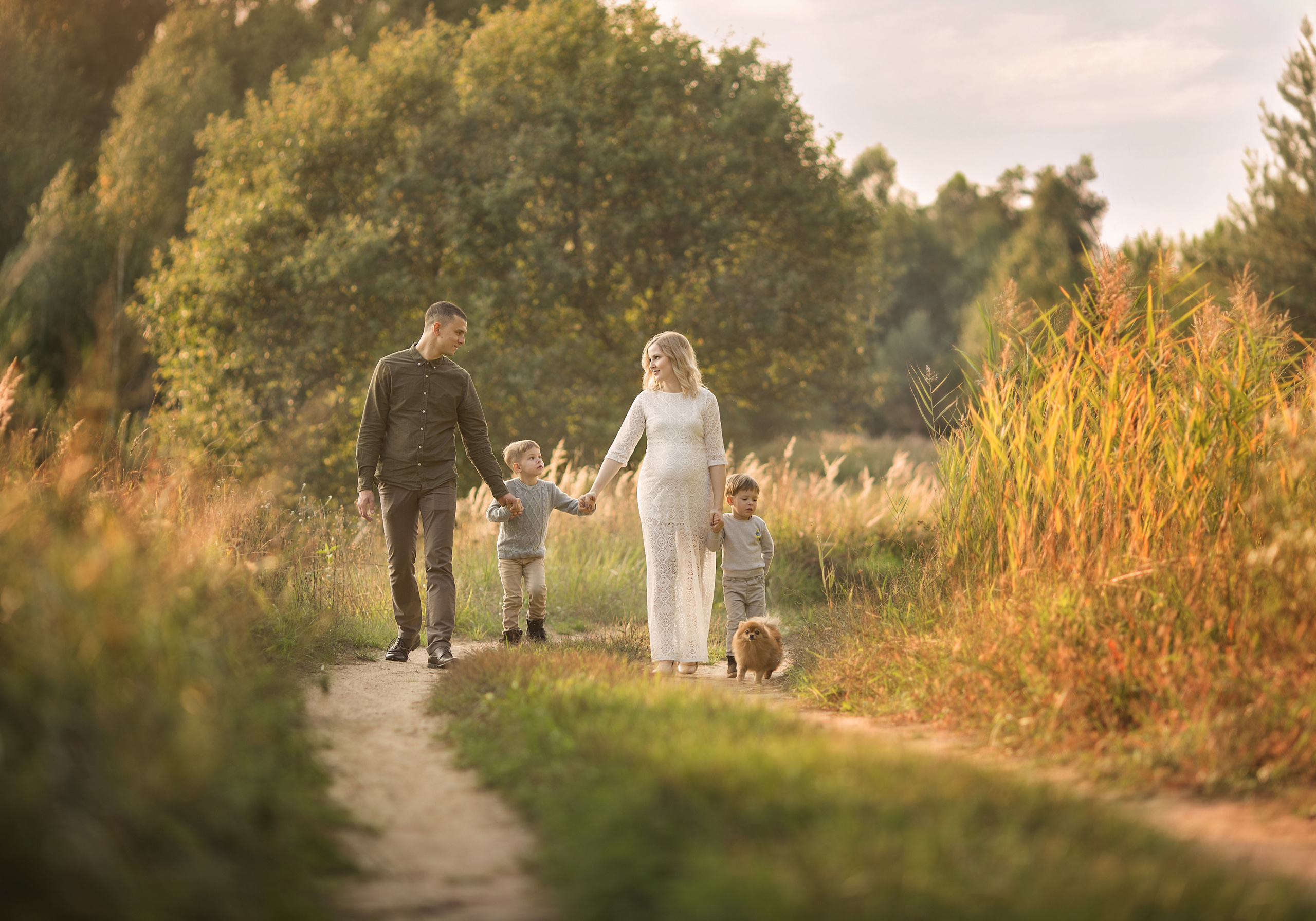 Осеннее ожидание. Семейный и детский фотограф в Вильнюсе Светлана Наумова