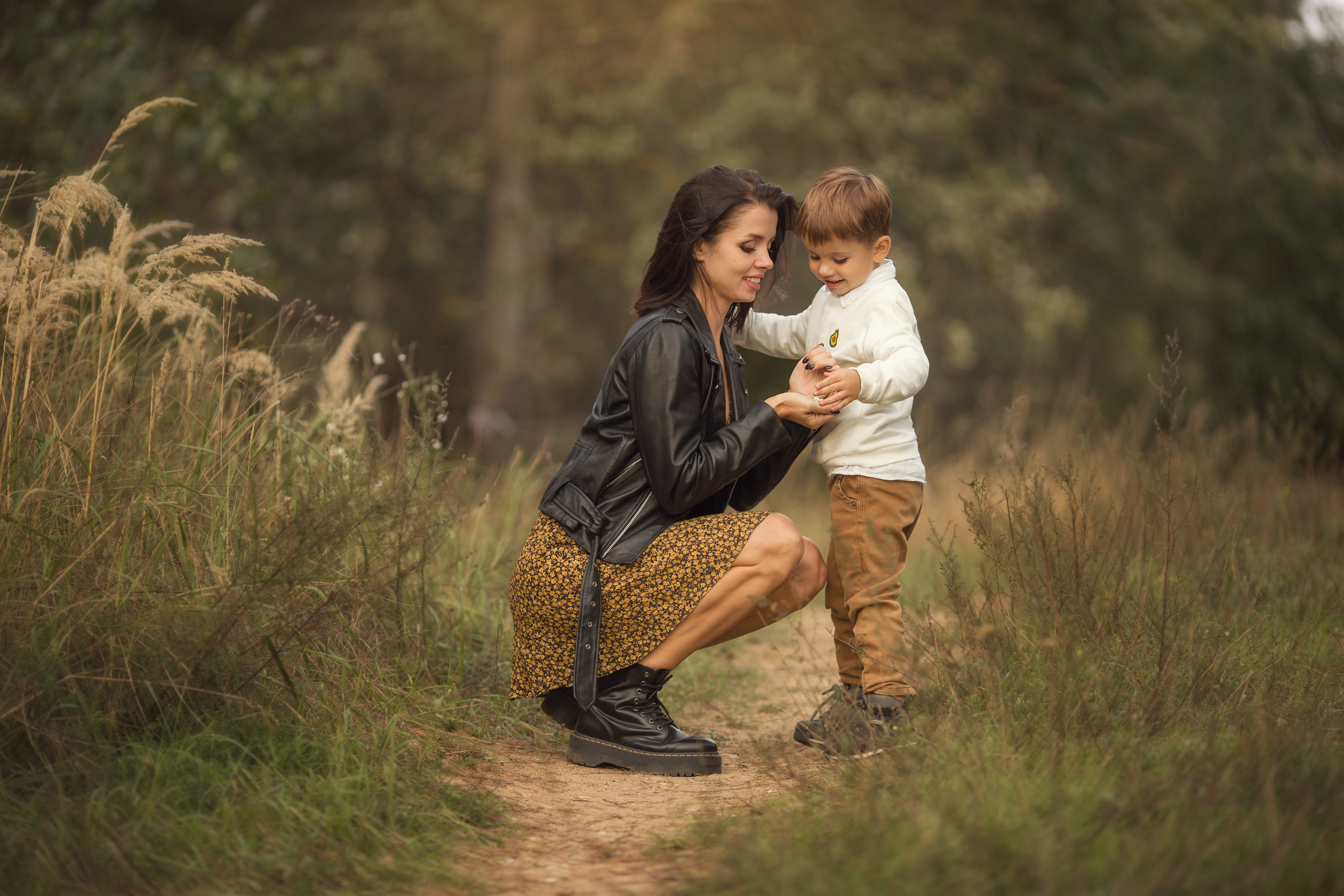 Warm autumn. Family photographer in Vilnuis Svetlana Naumova