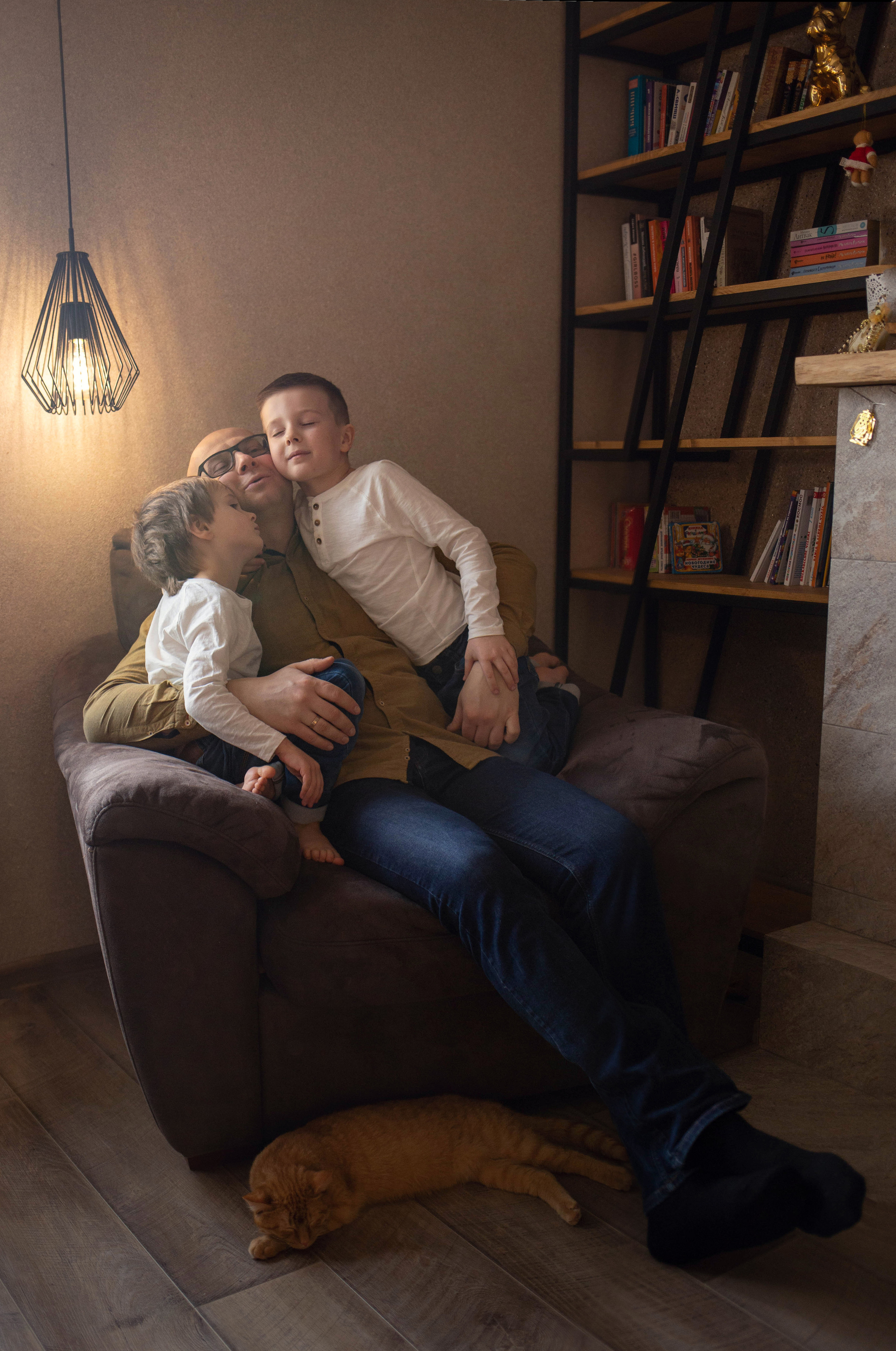 Уютная домашняя фотосессия. Семейный и детский фотограф в Вильнюсе Светлана Наумова