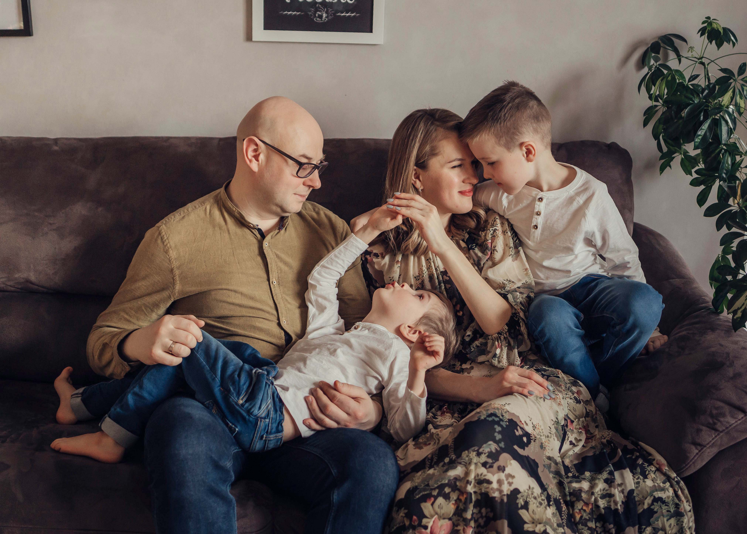 Уютная домашняя фотосессия. Семейный и детский фотограф в Вильнюсе Светлана Наумова