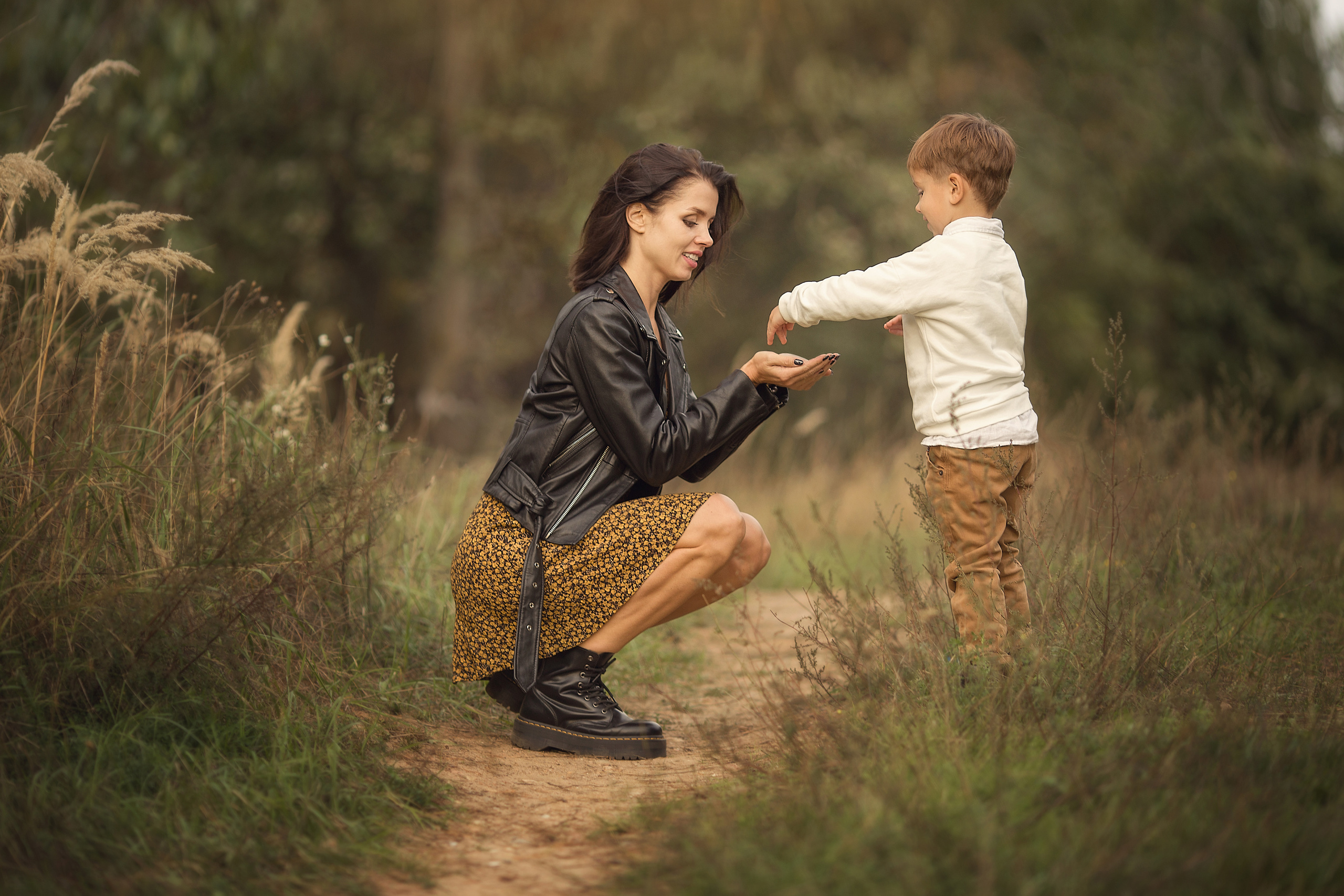 Warm autumn. Family photographer in Vilnuis Svetlana Naumova