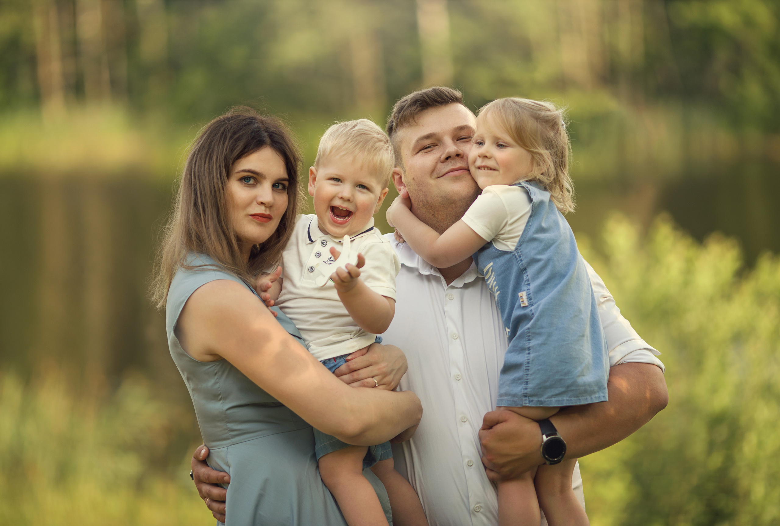 Big family. Family photographer in Vilnuis Svetlana Naumova