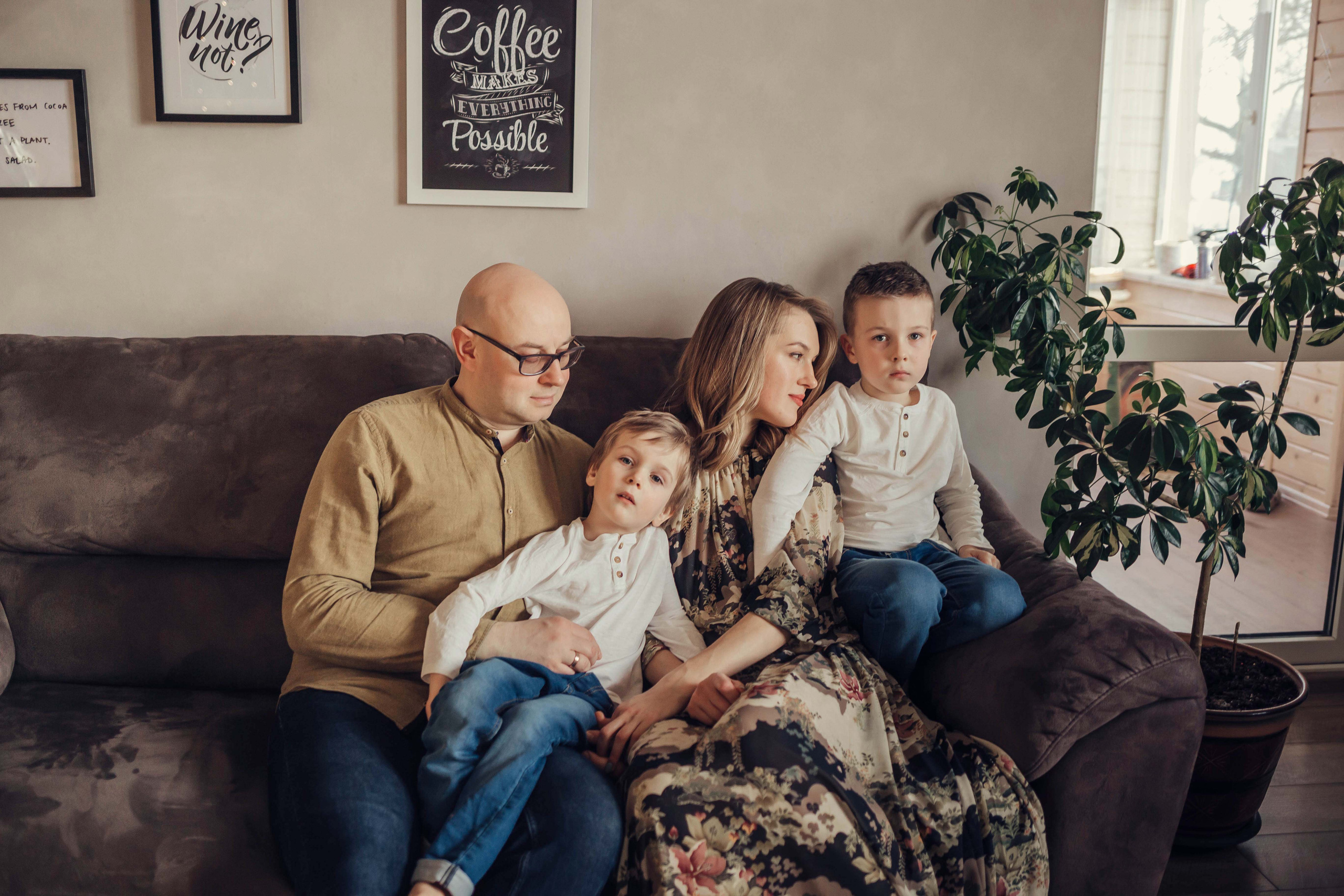 Уютная домашняя фотосессия. Семейный и детский фотограф в Вильнюсе Светлана Наумова