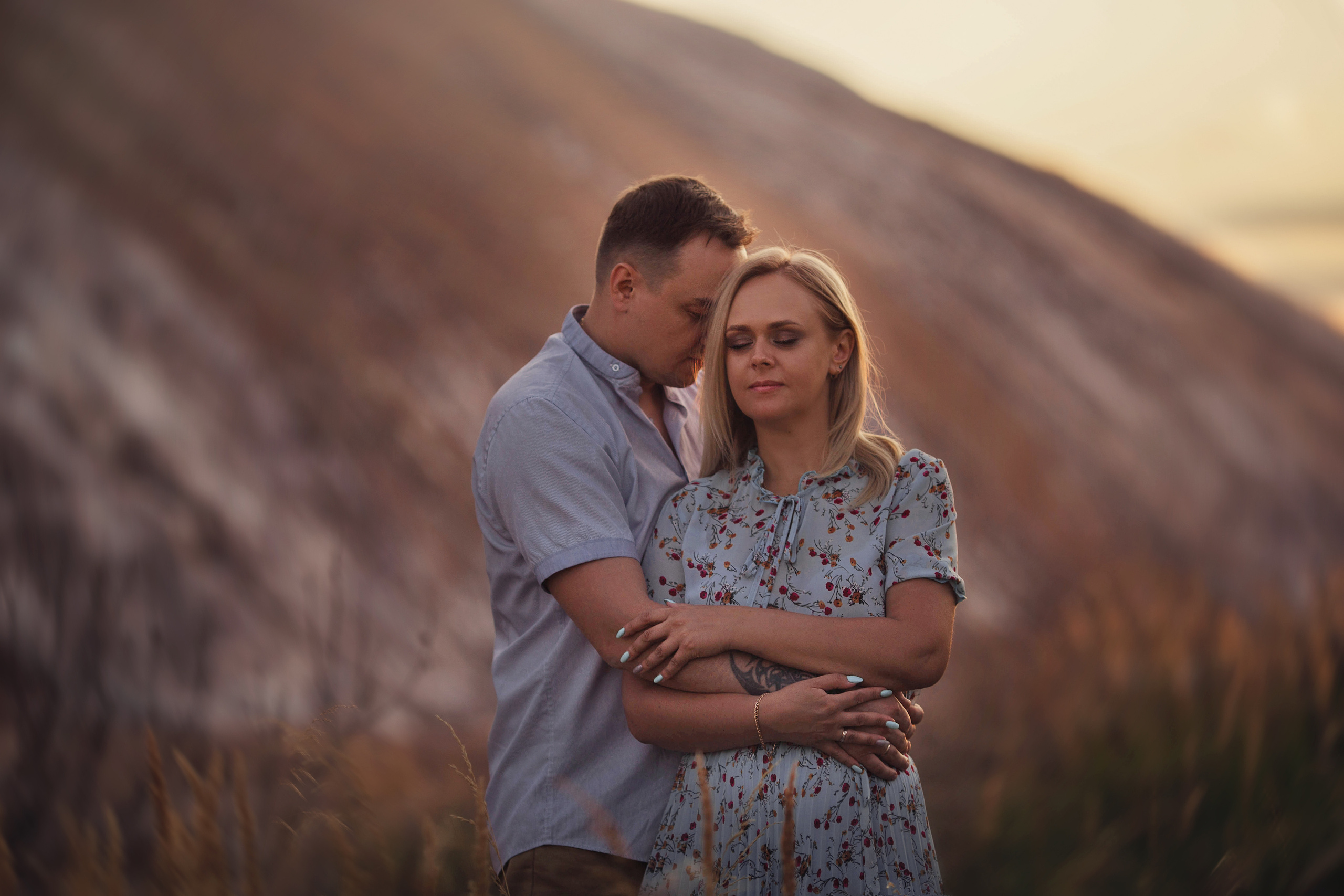 Таня и Рома в необычных горах. Семейный и детский фотограф в Вильнюсе Светлана Наумова