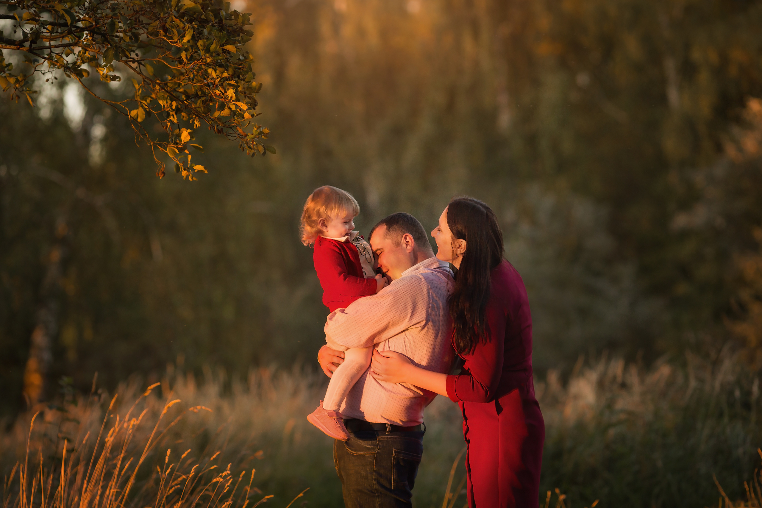 Семейная прогулка тёплой осенью. Семейный и детский фотограф в Вильнюсе Светлана Наумова