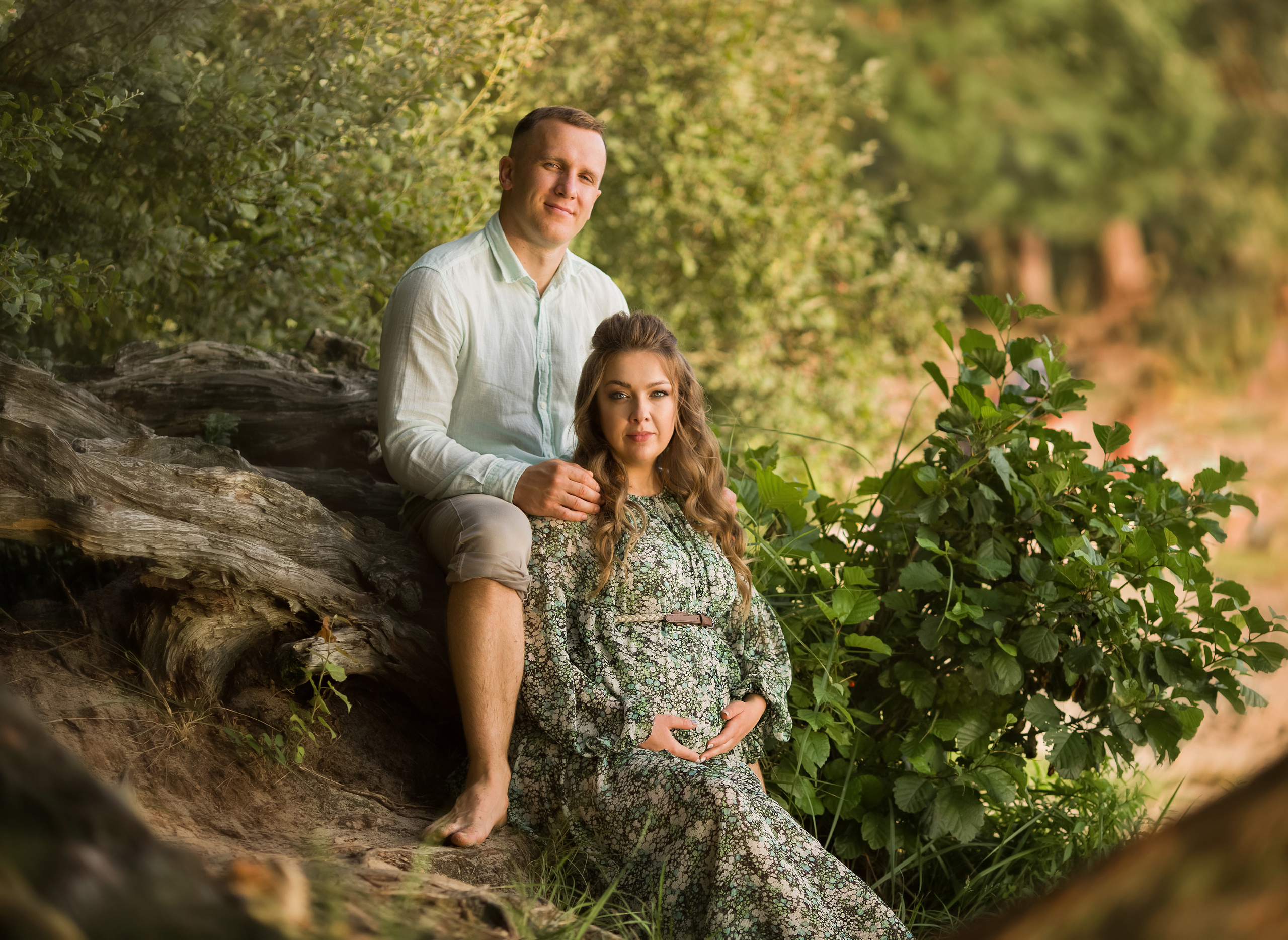 Ольга и Александр. Нежное ожидание. Семейный и детский фотограф в Вильнюсе Светлана Наумова