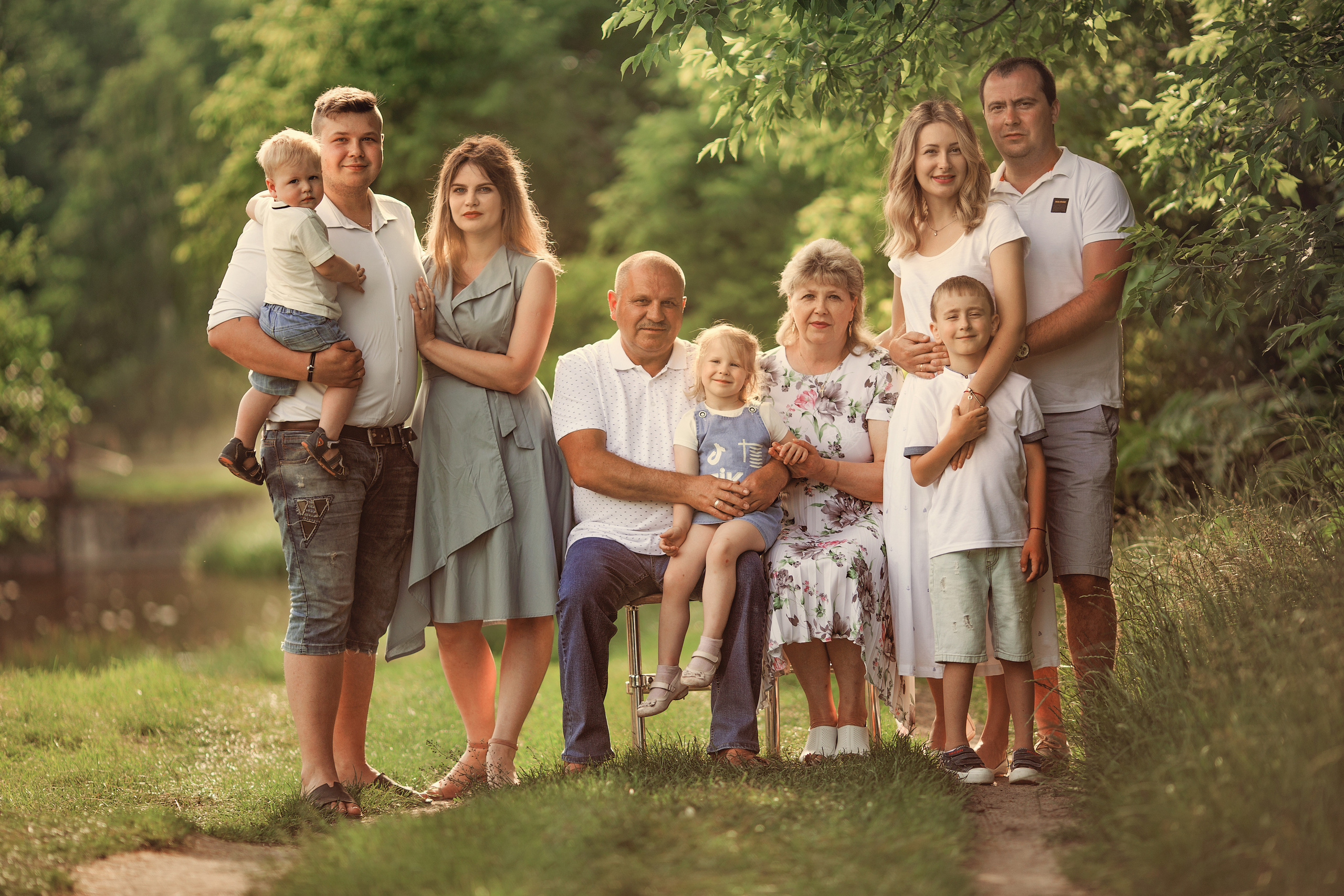 Big family. Family photographer in Vilnuis Svetlana Naumova