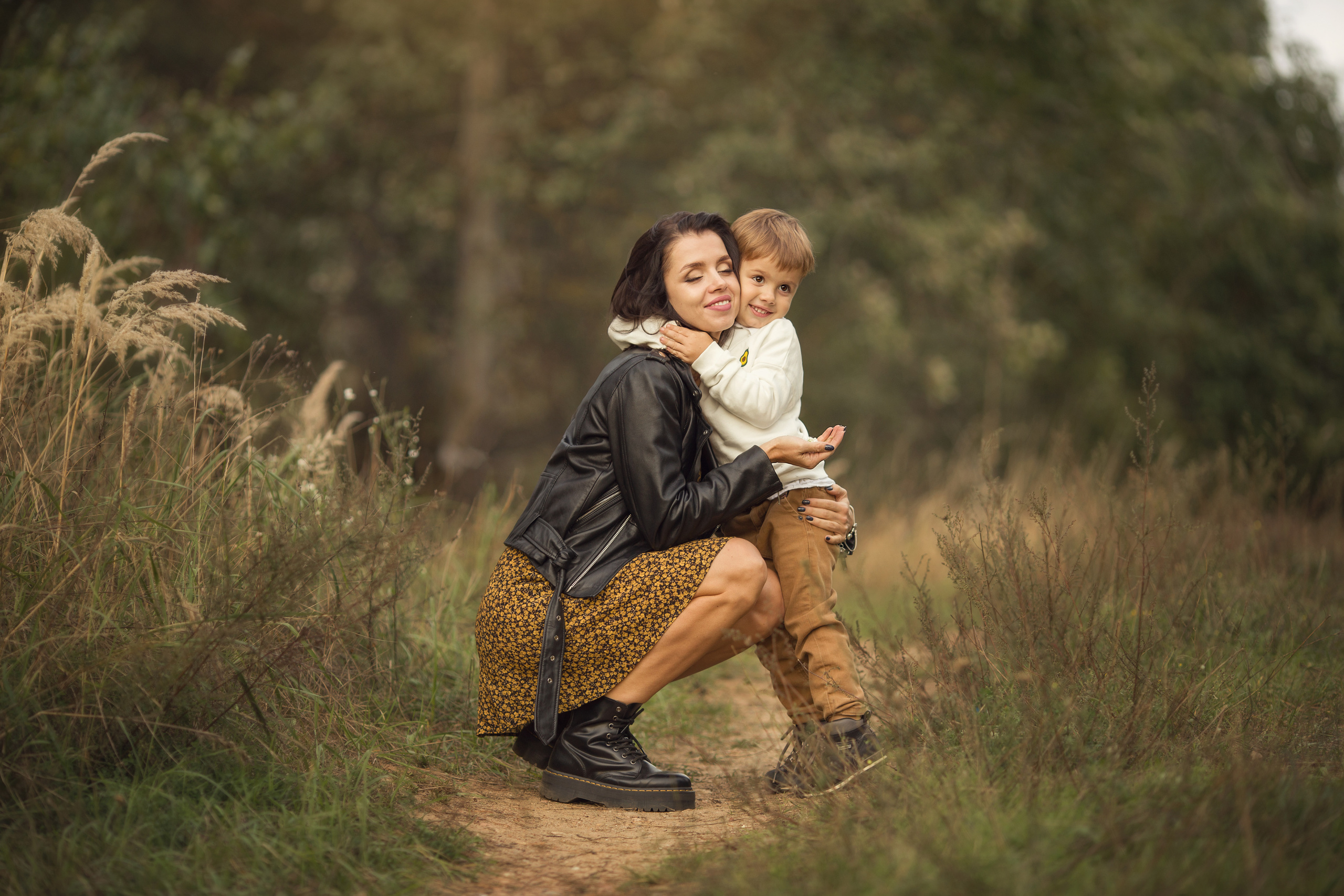 Warm autumn. Family photographer in Vilnuis Svetlana Naumova