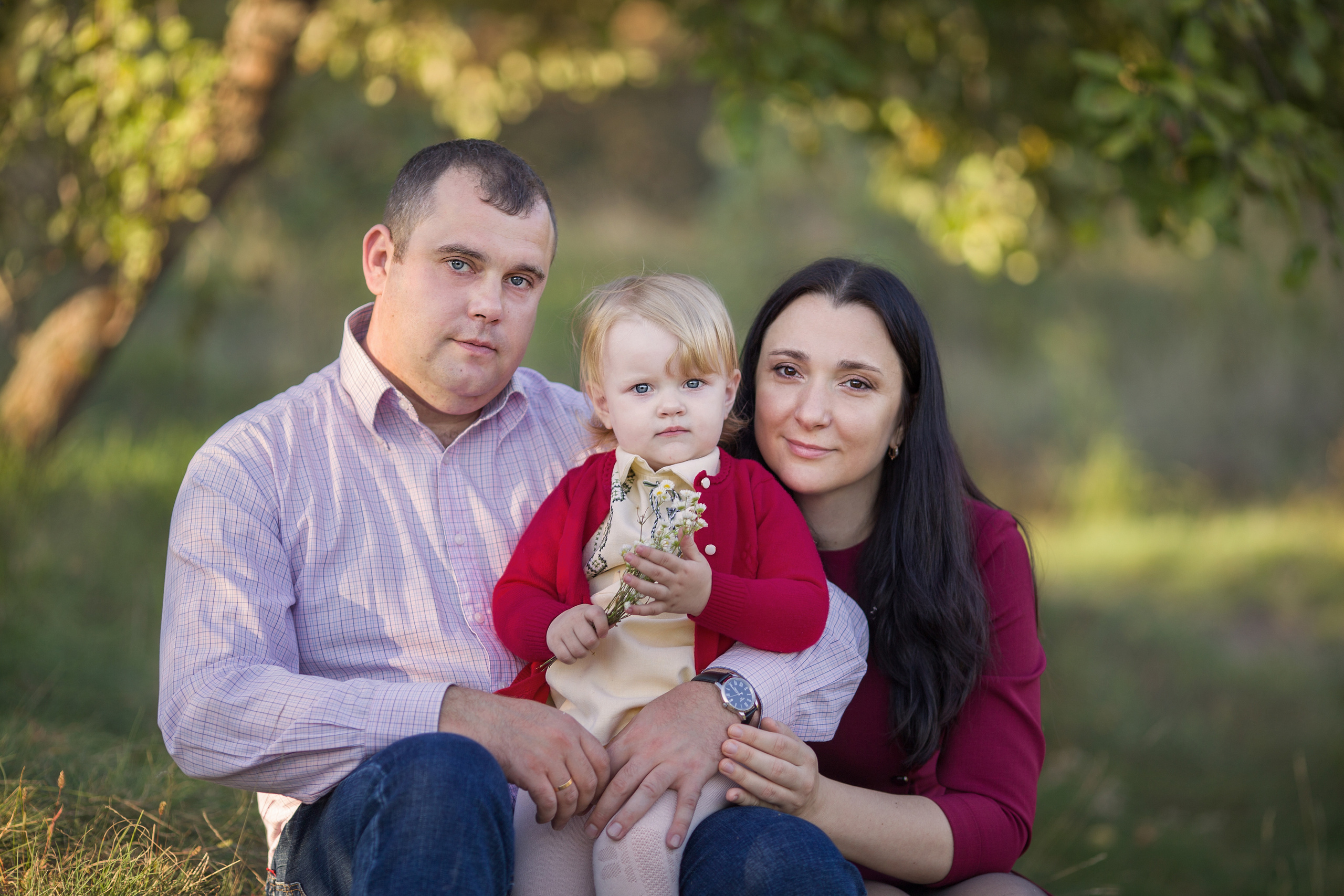 Семейная прогулка тёплой осенью. Семейный и детский фотограф в Вильнюсе Светлана Наумова