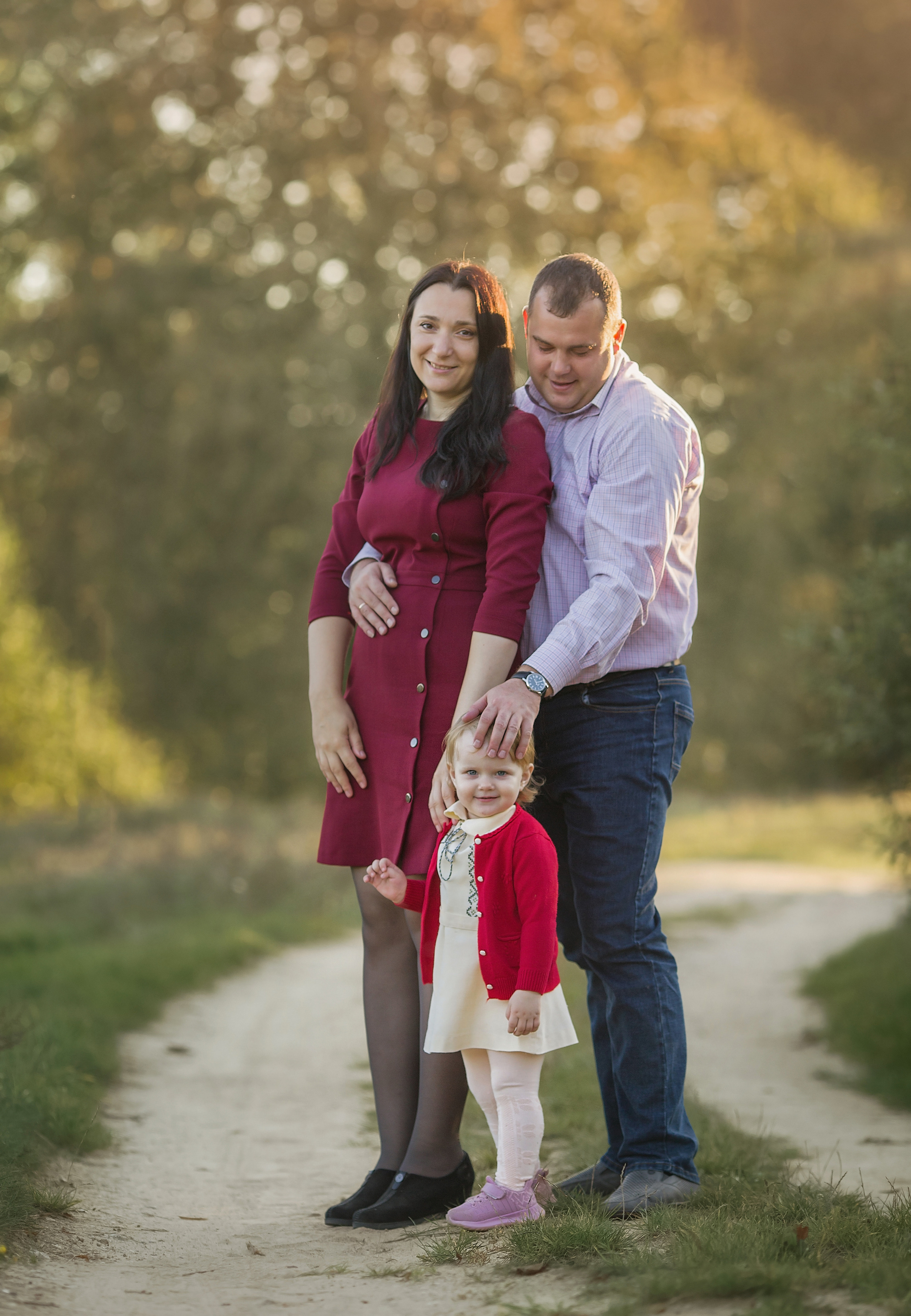 Семейная прогулка тёплой осенью. Семейный и детский фотограф в Вильнюсе Светлана Наумова
