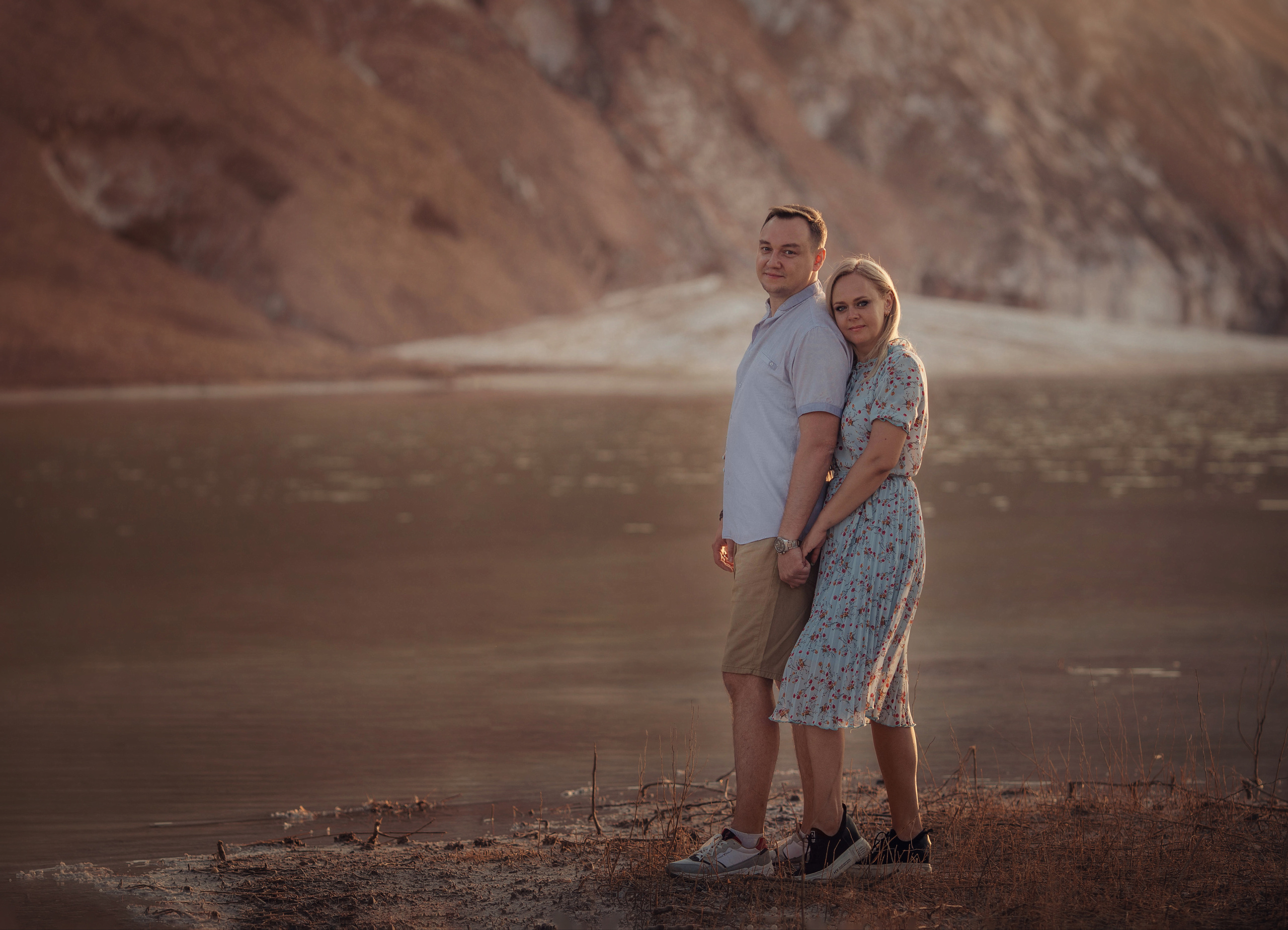 Таня и Рома в необычных горах. Семейный и детский фотограф в Вильнюсе Светлана Наумова