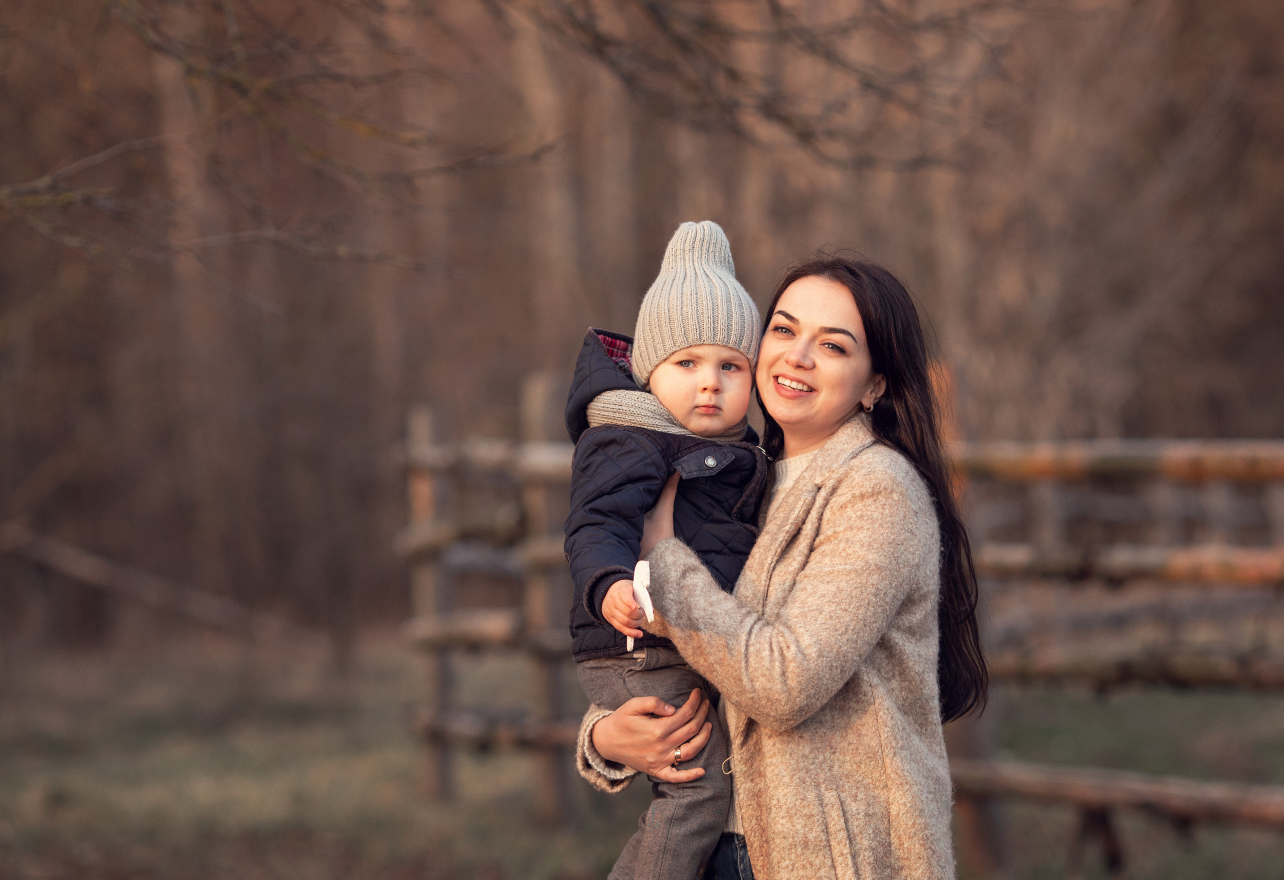 Прогулка в конном клубе. Семейный и детский фотограф в Вильнюсе Светлана Наумова