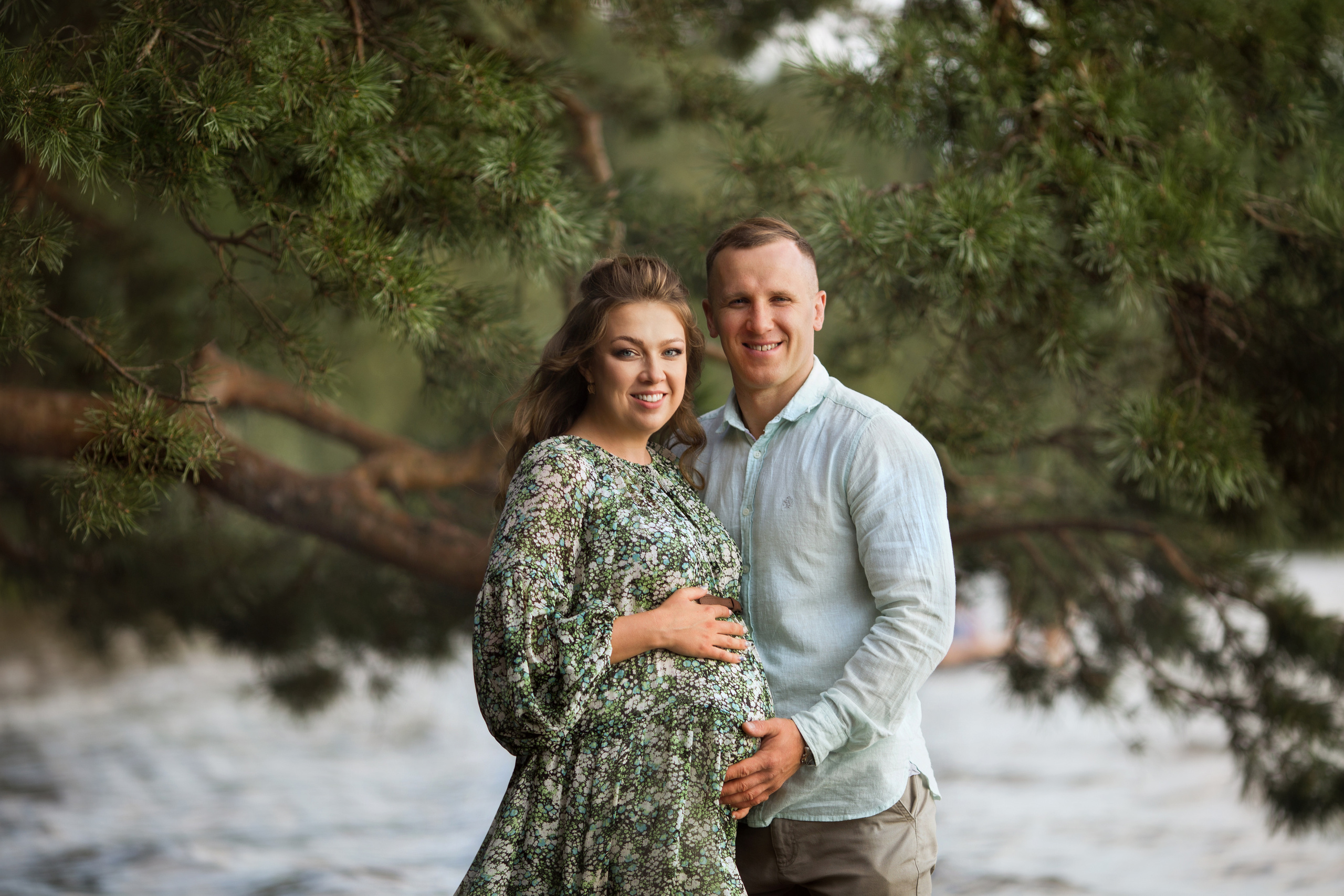 Ольга и Александр. Нежное ожидание. Семейный и детский фотограф в Вильнюсе Светлана Наумова