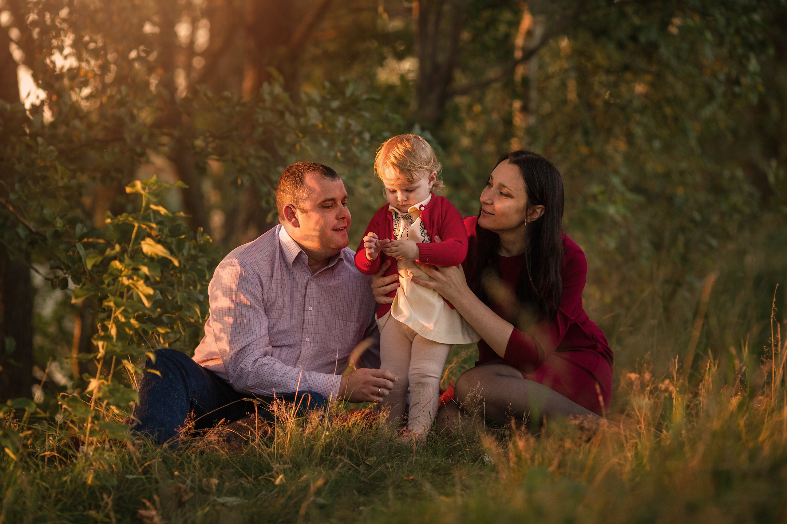 Семейная прогулка тёплой осенью. Семейный и детский фотограф в Вильнюсе Светлана Наумова