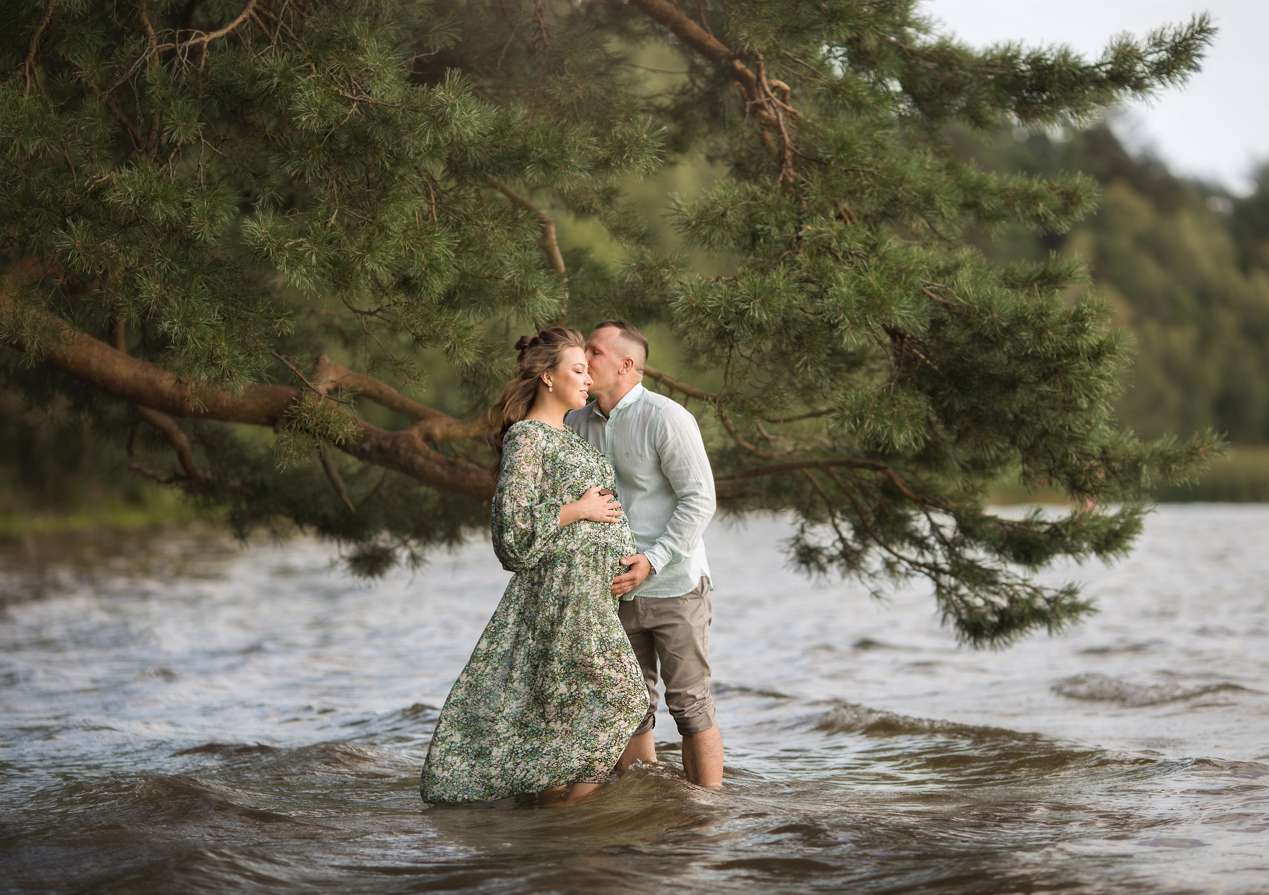 Ольга и Александр. Нежное ожидание. Семейный и детский фотограф в Вильнюсе Светлана Наумова