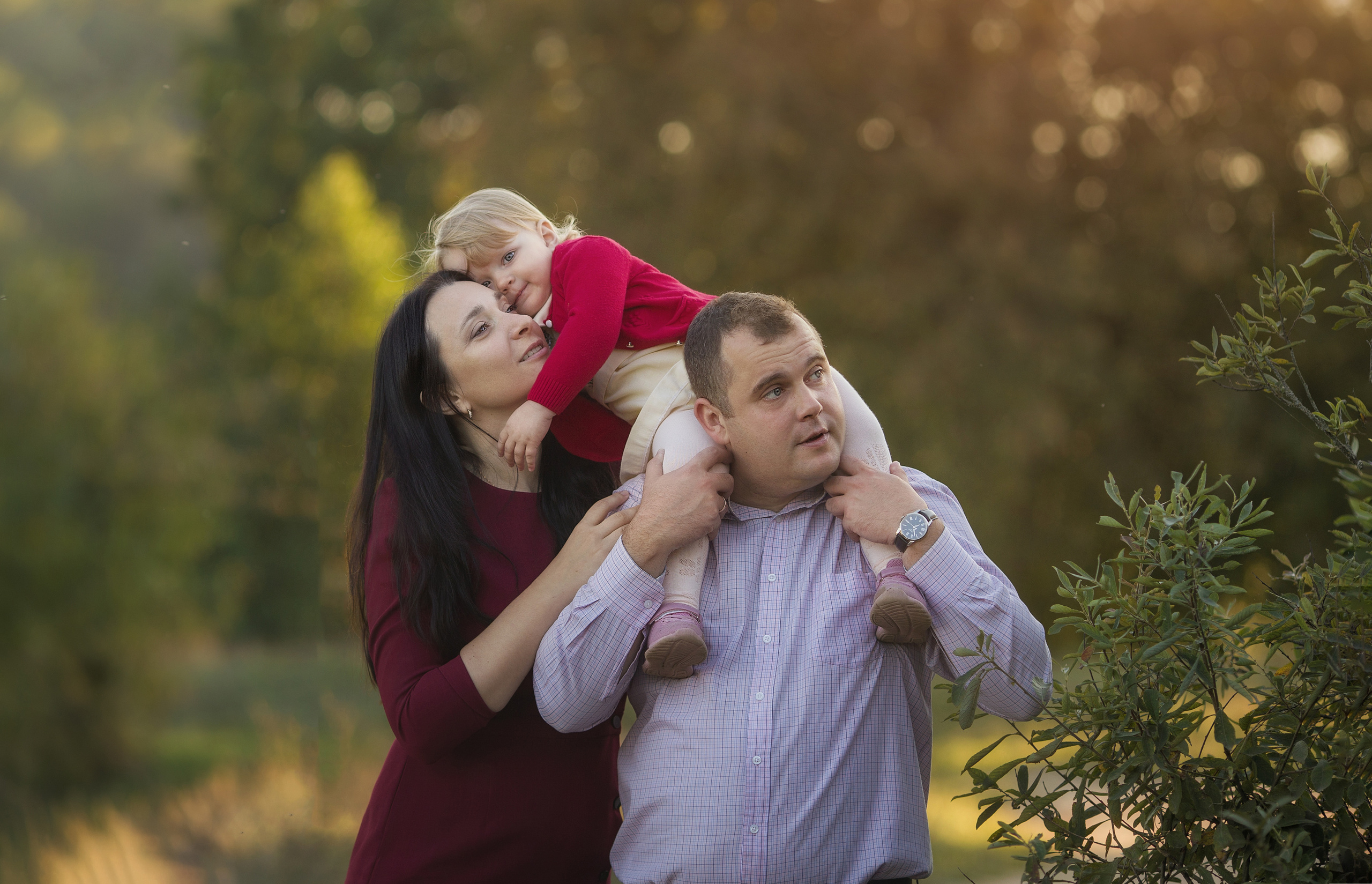 Семейная прогулка тёплой осенью. Семейный и детский фотограф в Вильнюсе Светлана Наумова