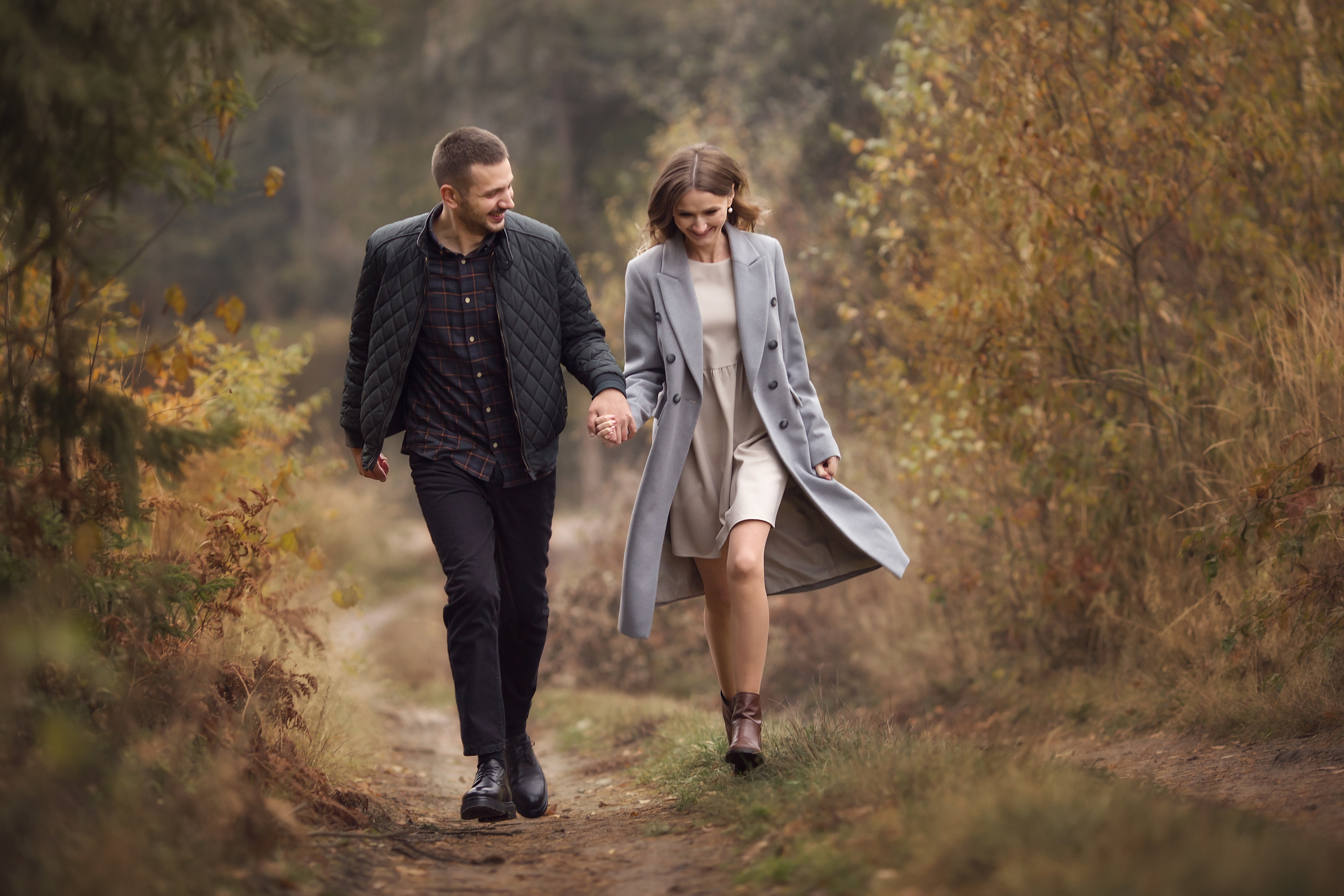 Golden autumn. Family photographer in Vilnuis Svetlana Naumova