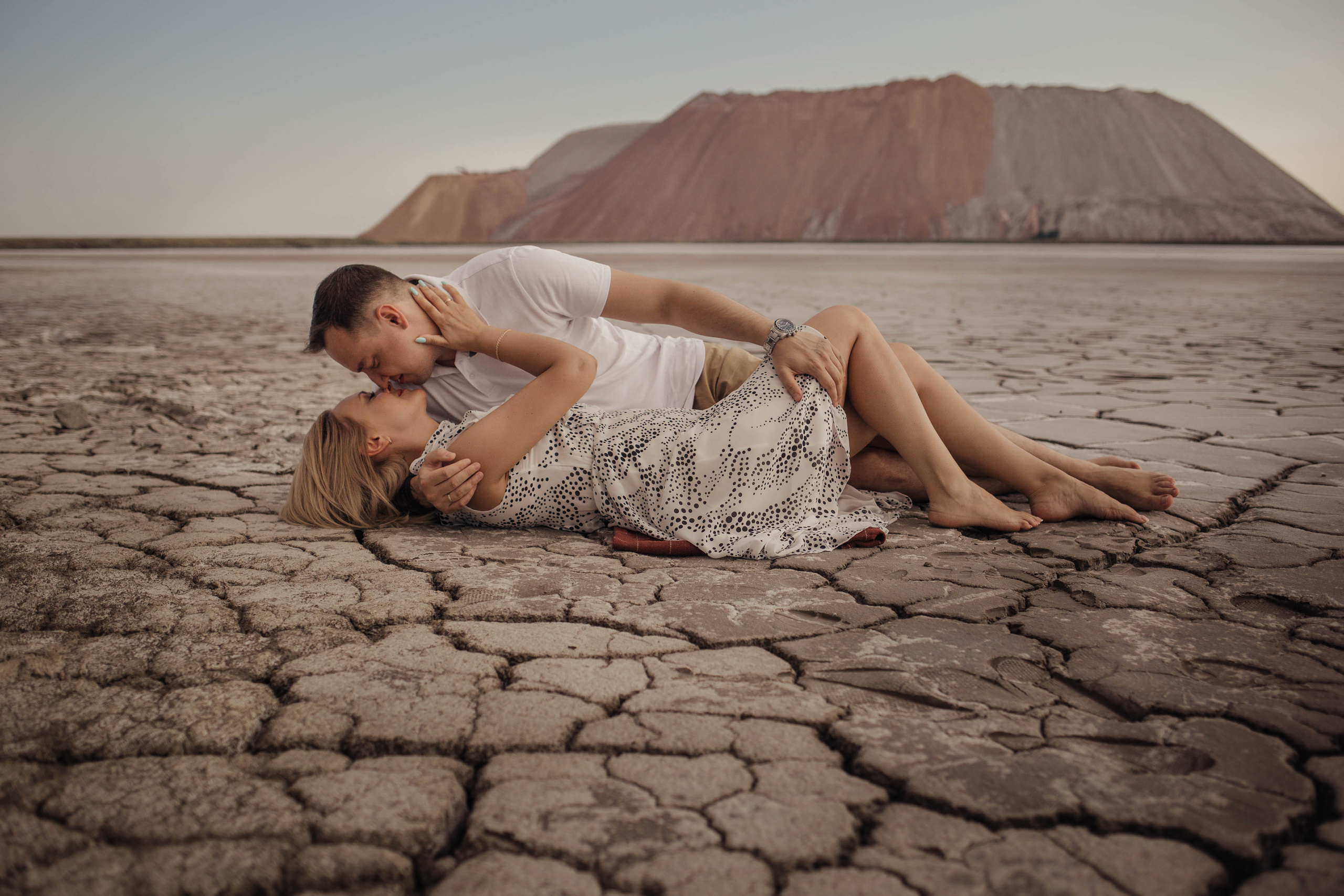 Таня и Рома в необычных горах. Семейный и детский фотограф в Вильнюсе Светлана Наумова