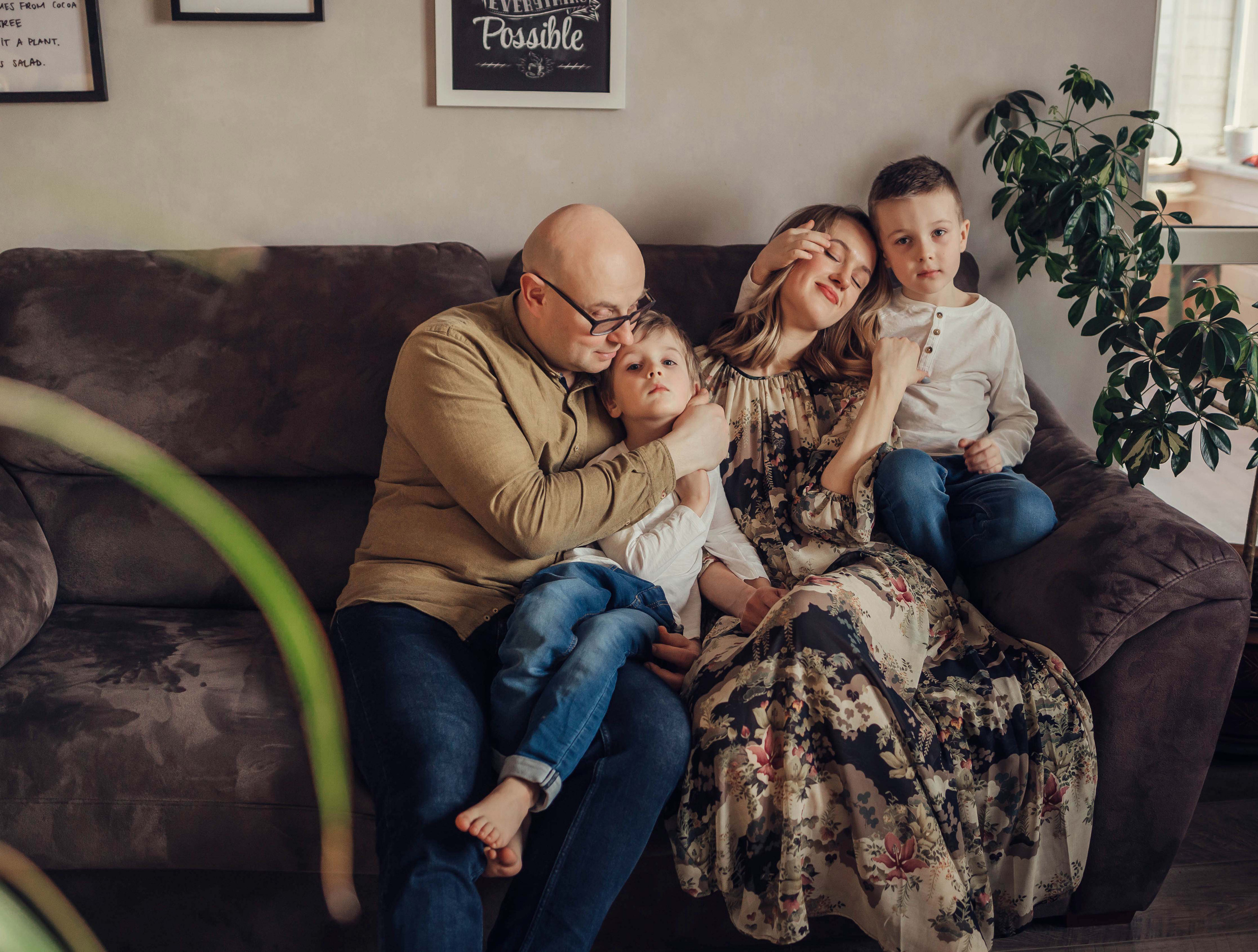 Уютная домашняя фотосессия. Семейный и детский фотограф в Вильнюсе Светлана Наумова