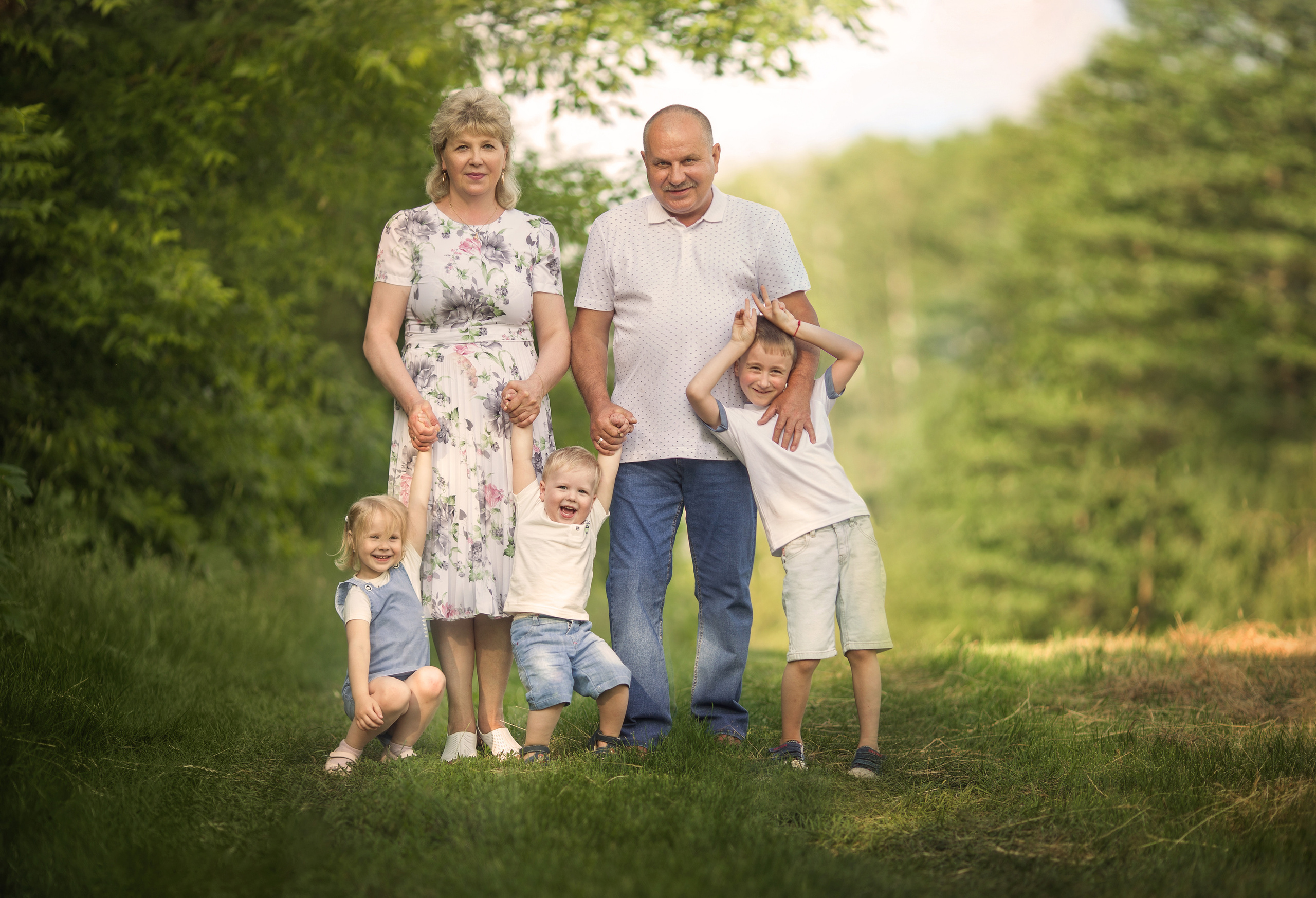 Big family. Family photographer in Vilnuis Svetlana Naumova
