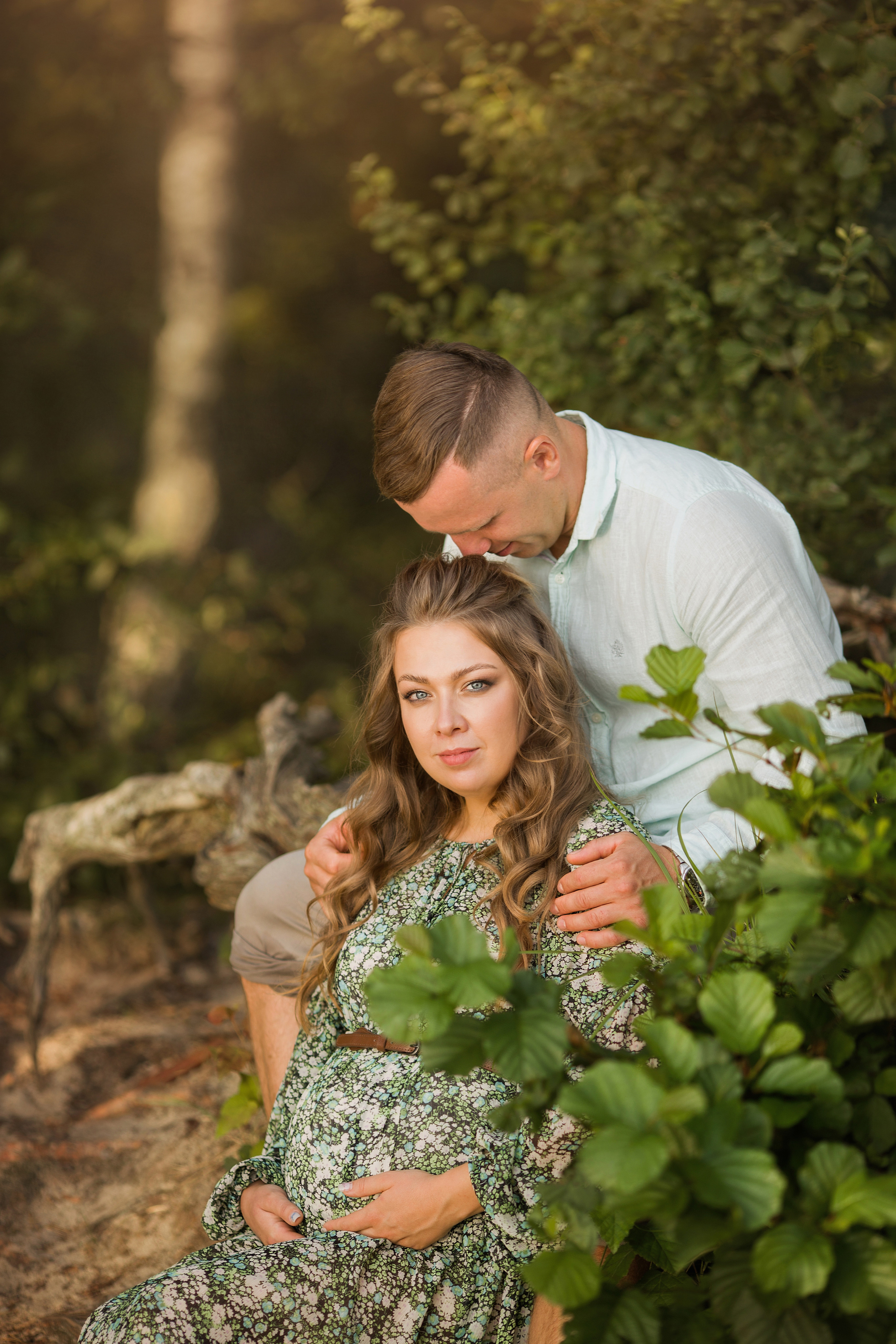Ольга и Александр. Нежное ожидание. Семейный и детский фотограф в Вильнюсе Светлана Наумова