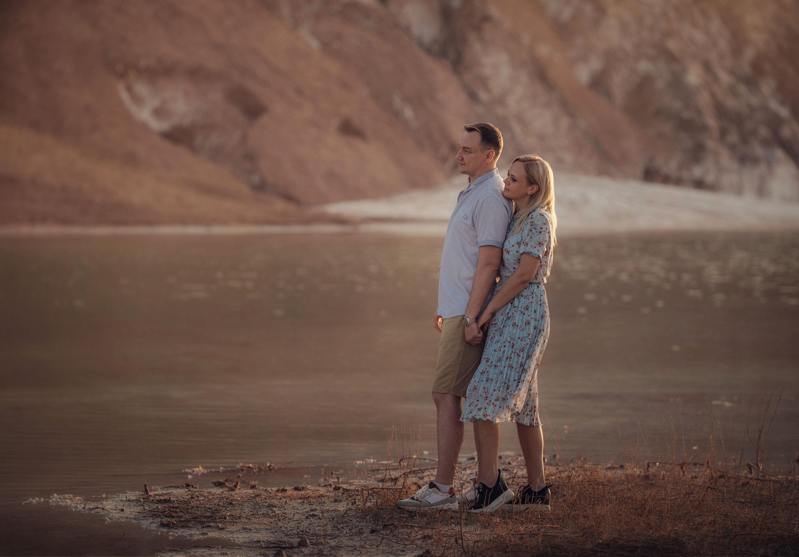 Таня и Рома в необычных горах. Семейный и детский фотограф в Вильнюсе Светлана Наумова