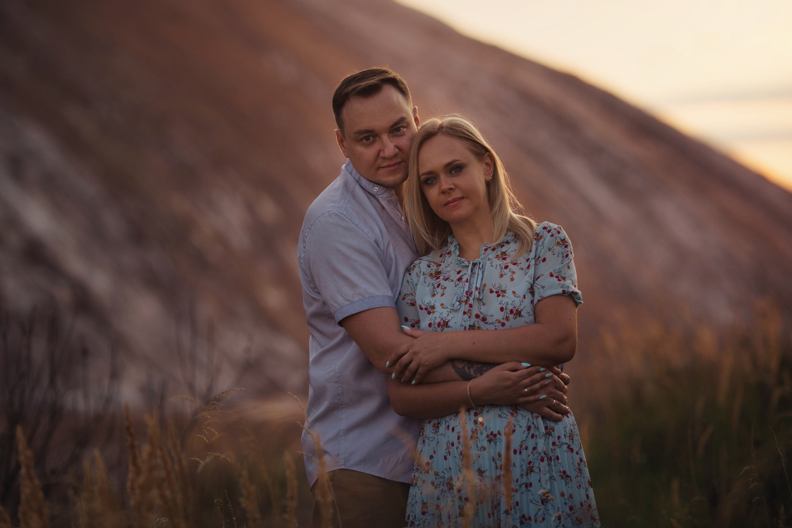 Таня и Рома в необычных горах. Семейный и детский фотограф в Вильнюсе Светлана Наумова