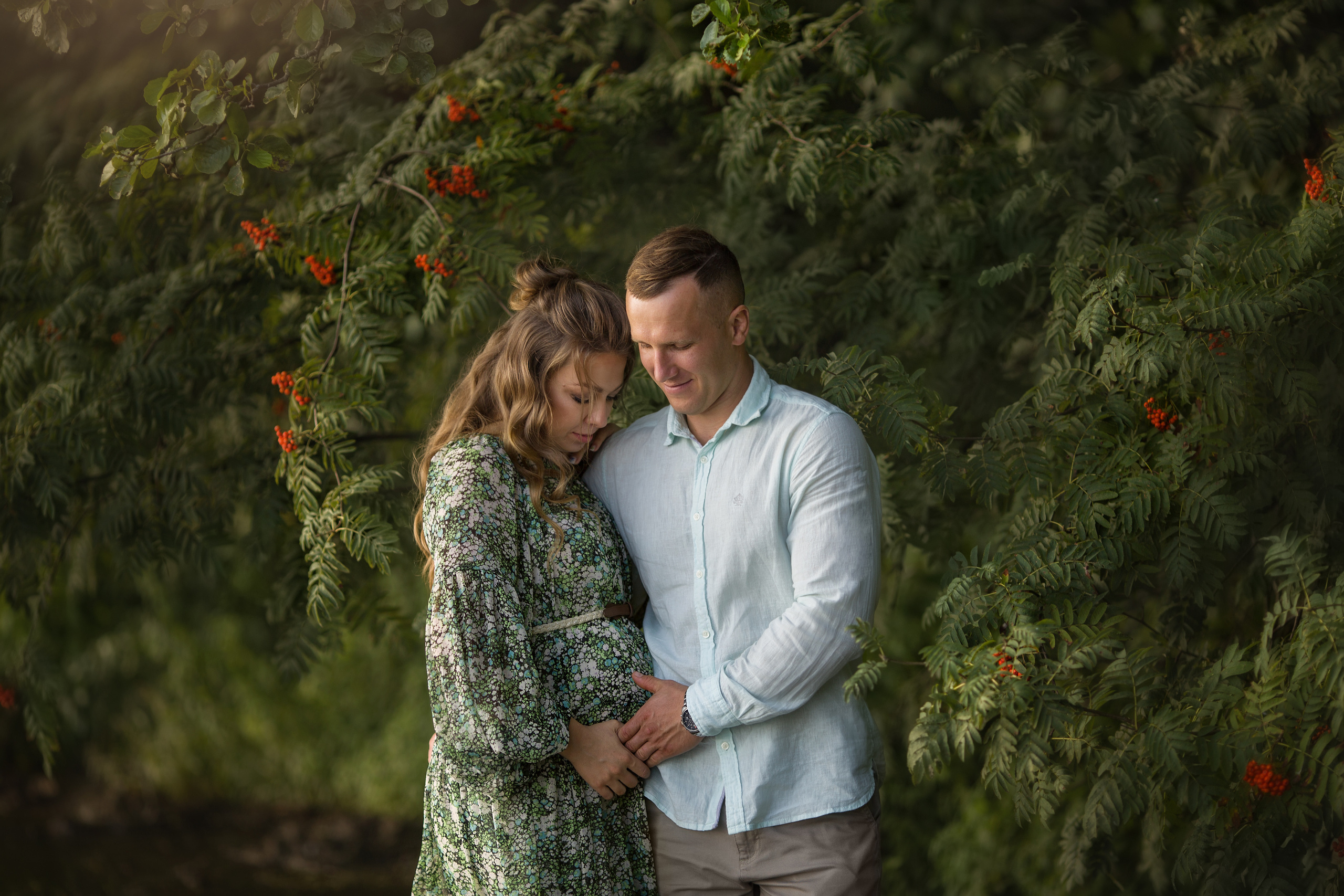 Ольга и Александр. Нежное ожидание. Семейный и детский фотограф в Вильнюсе Светлана Наумова