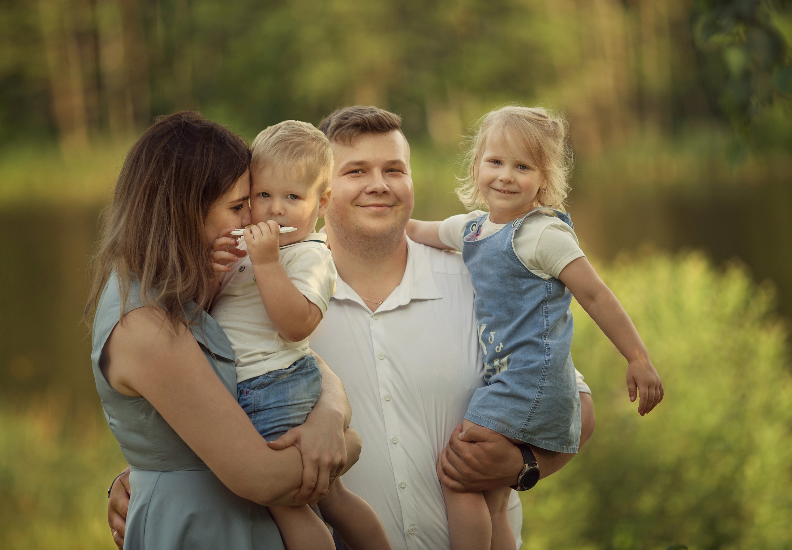 Big family. Family photographer in Vilnuis Svetlana Naumova