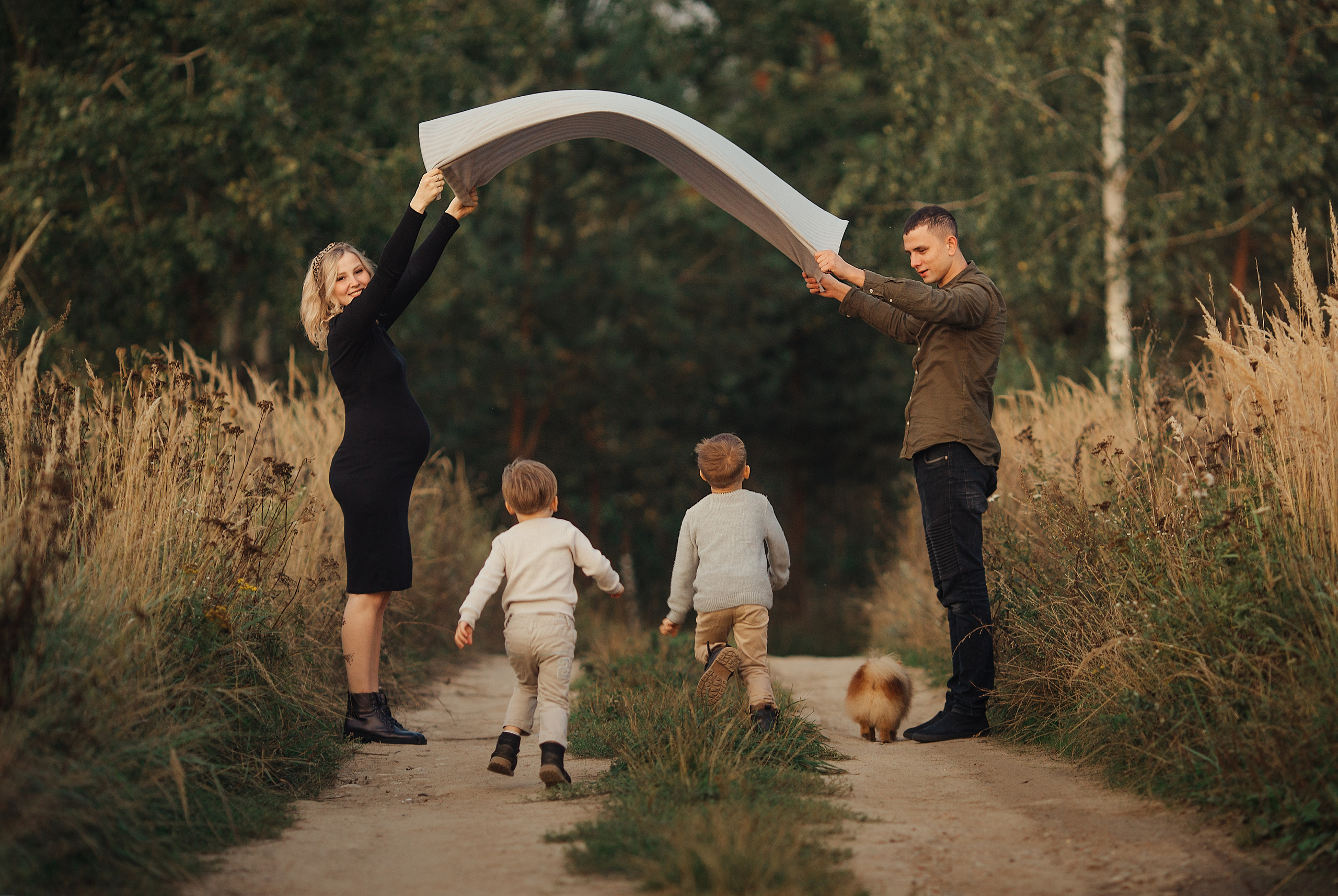 Осеннее ожидание. Семейный и детский фотограф в Вильнюсе Светлана Наумова