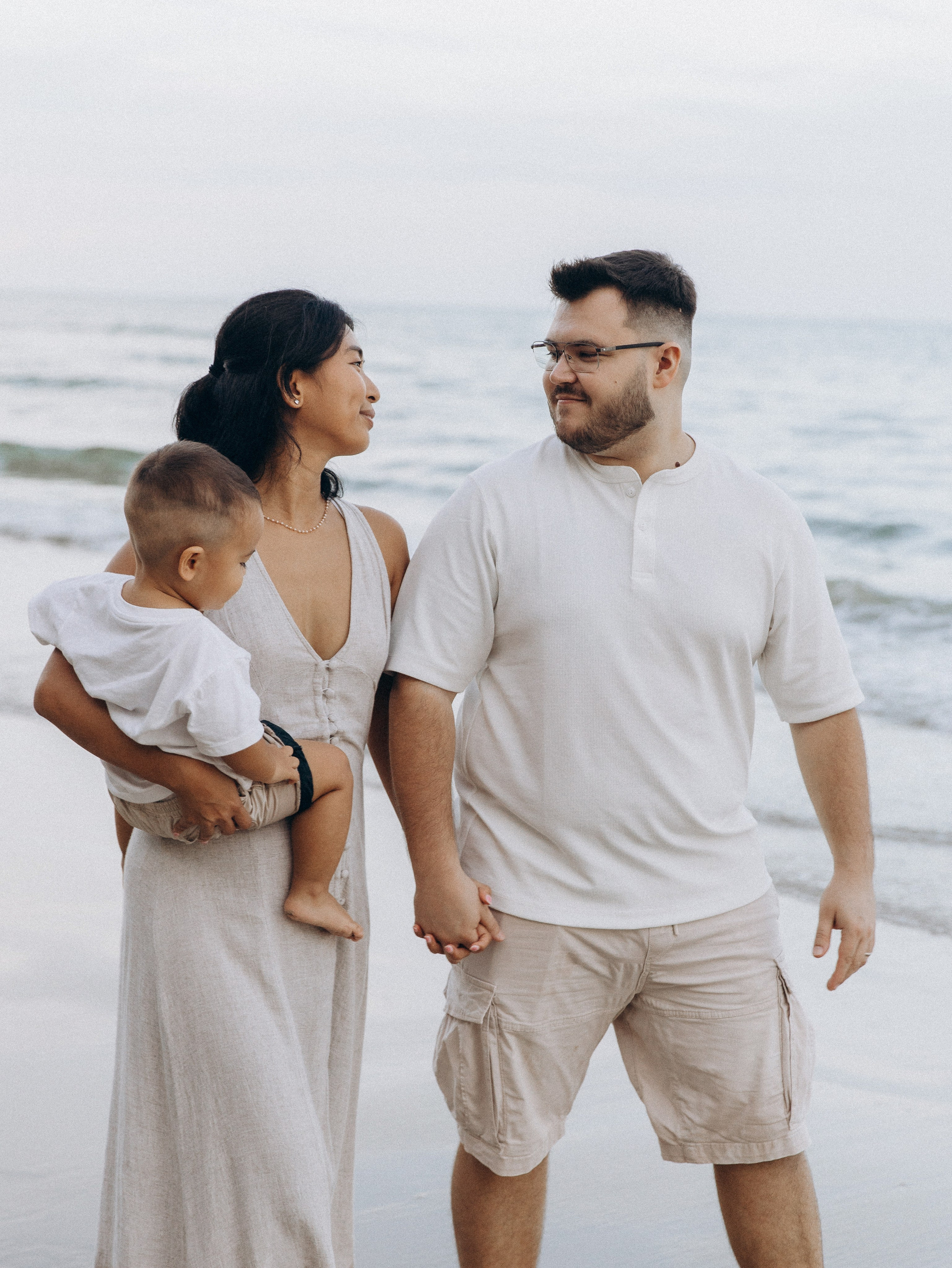 At the beach. Family and wedding photographer in Bangkok, Thailand