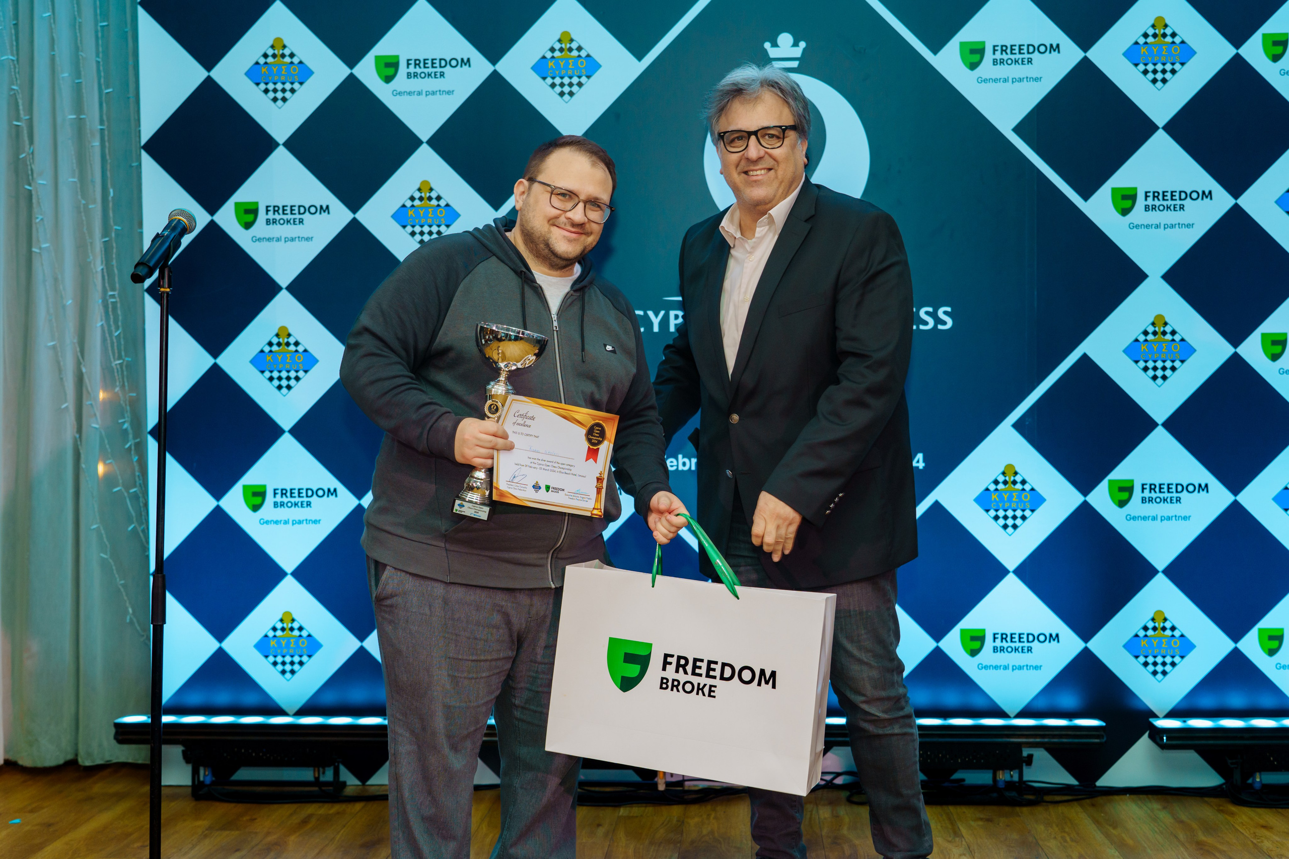 Chess. Photographer in Cyprus