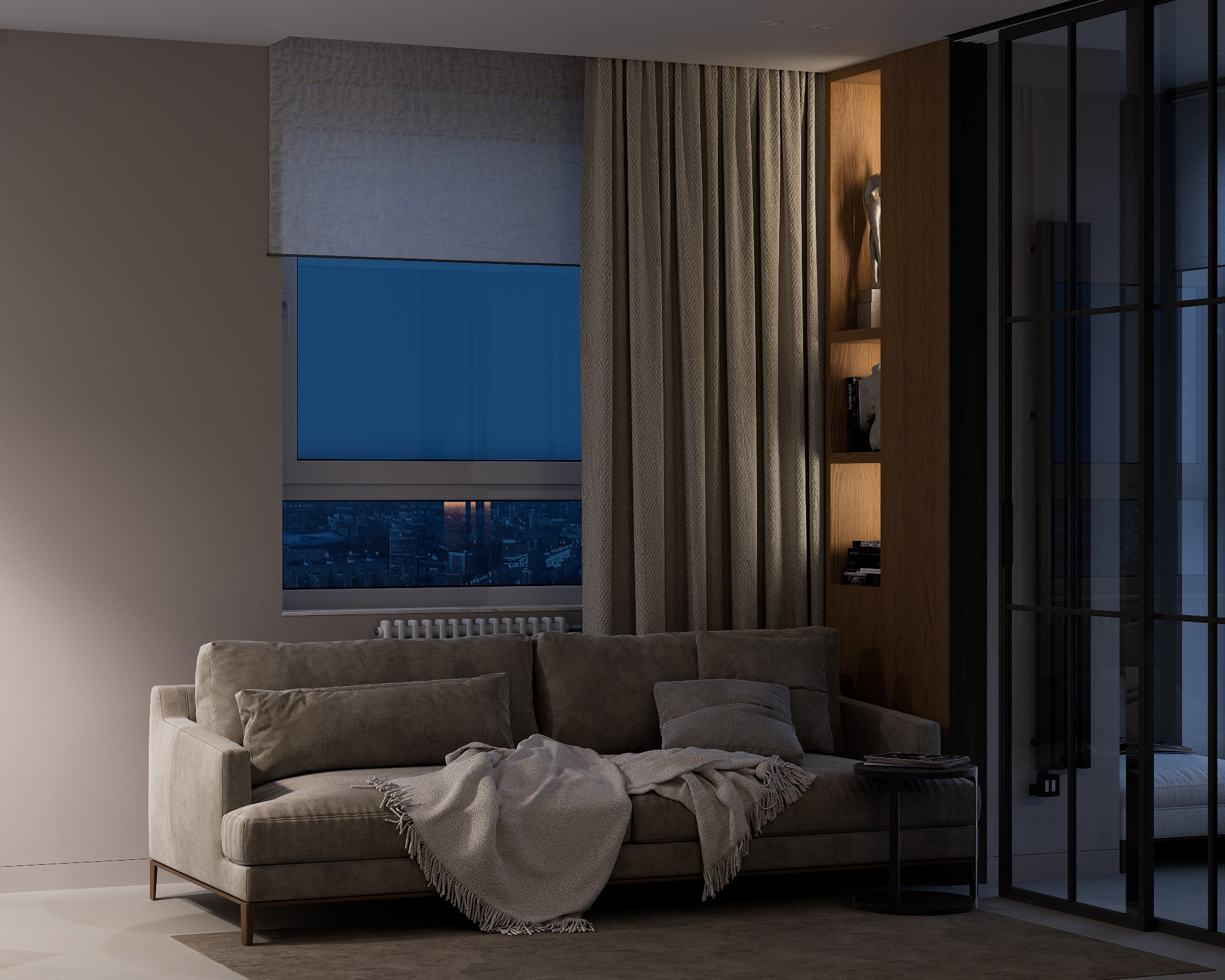 Квартира в Сургуте. ROMAN VISUAL| СОЗДАНИЕ ВЫСОКОКАЧЕСТВЕННОЙ 3D-ВИЗУАЛИЗАЦИИ