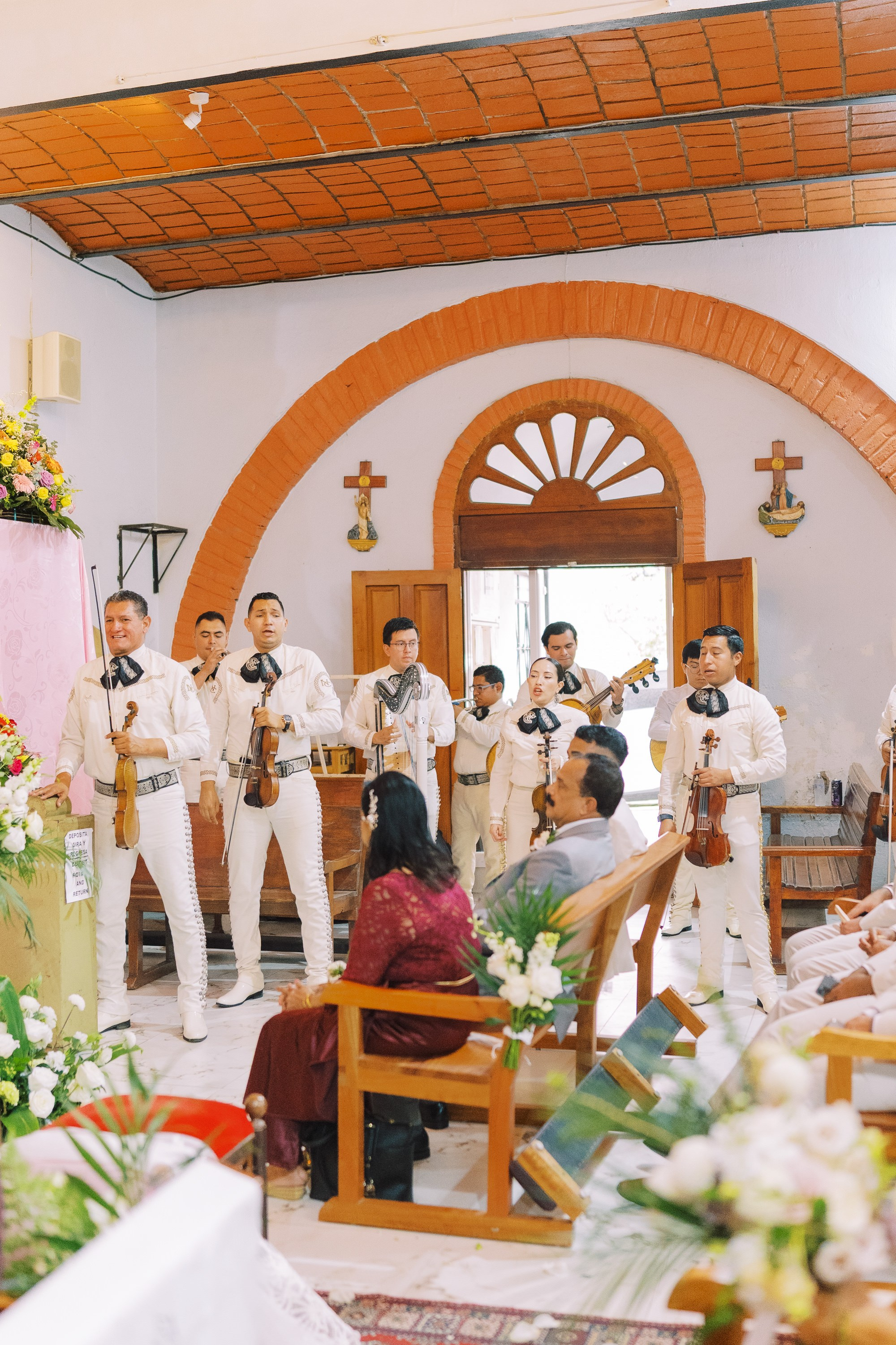 Jannet & Shan wedding in Sayulita church. Sayulita Wedding Photographer, Puerto Vallarta, Cabo