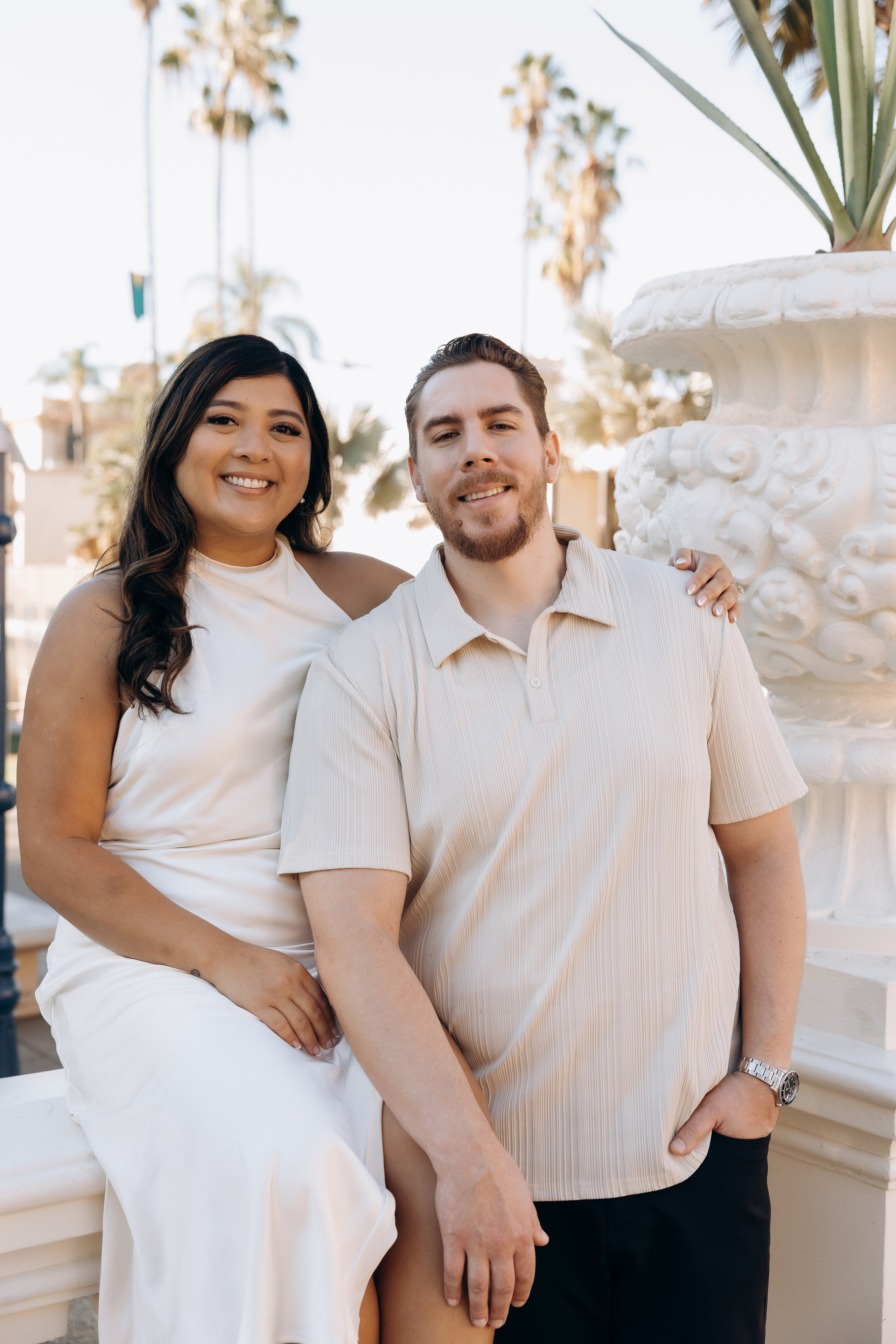 Jenn and Vince. Wedding and family photographer San Diego