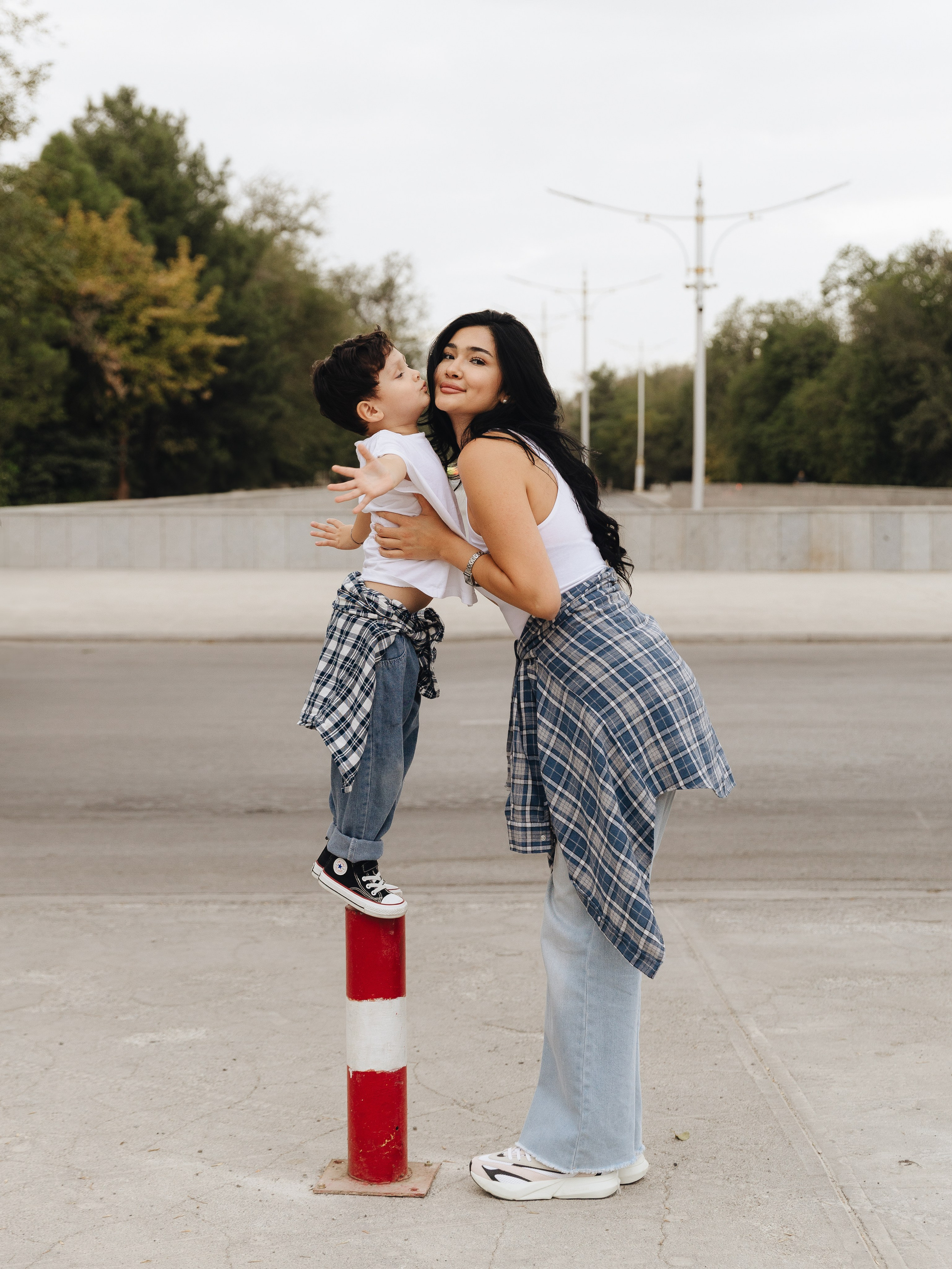 Mom and Her Little Boy. Family and wedding photographer in Bangkok, Thailand