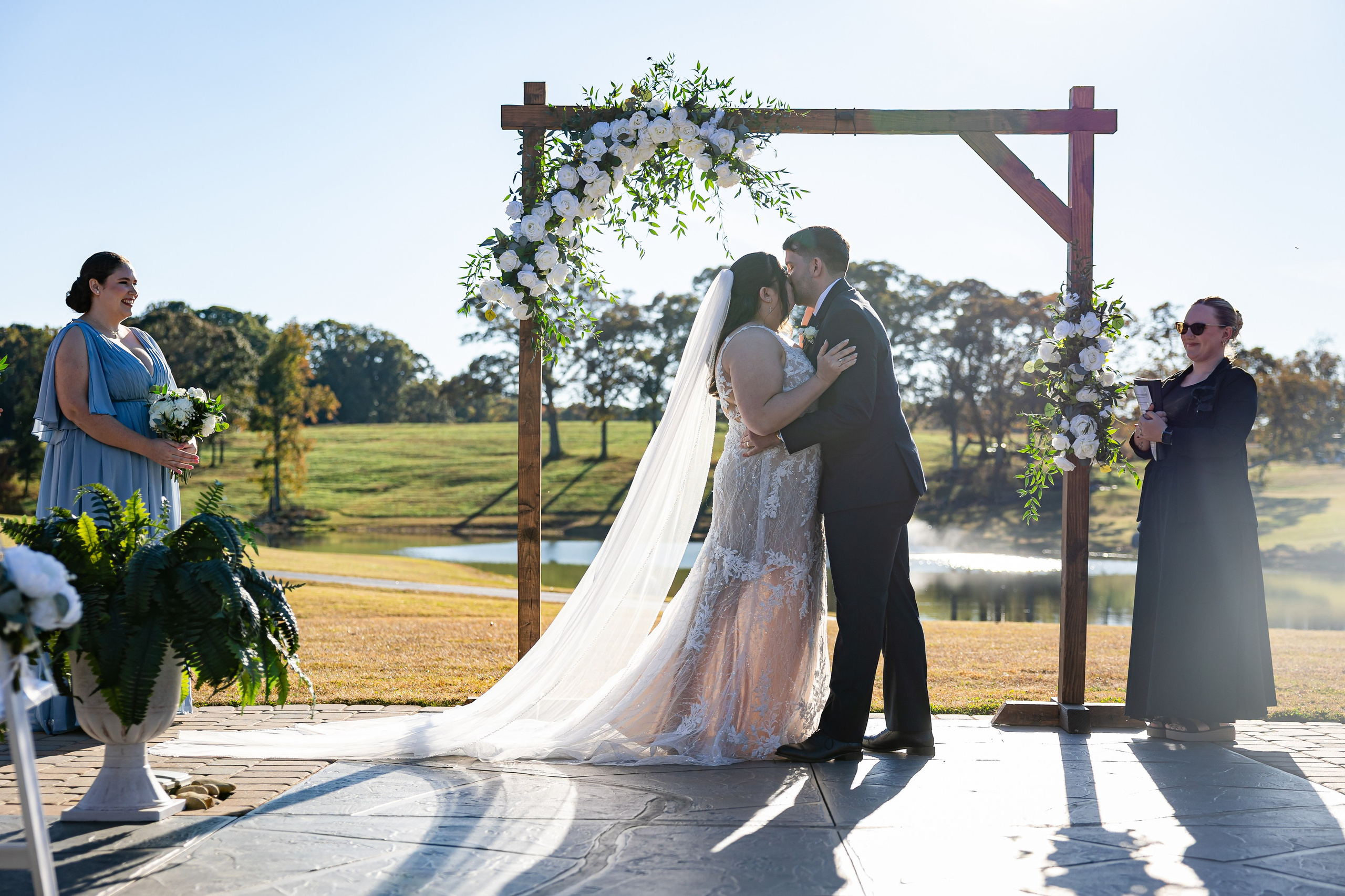 John & Haley’s Joyful Wedding at The Venue at Rose Springs Farm. Wedding and portrait photography in Greenville SC