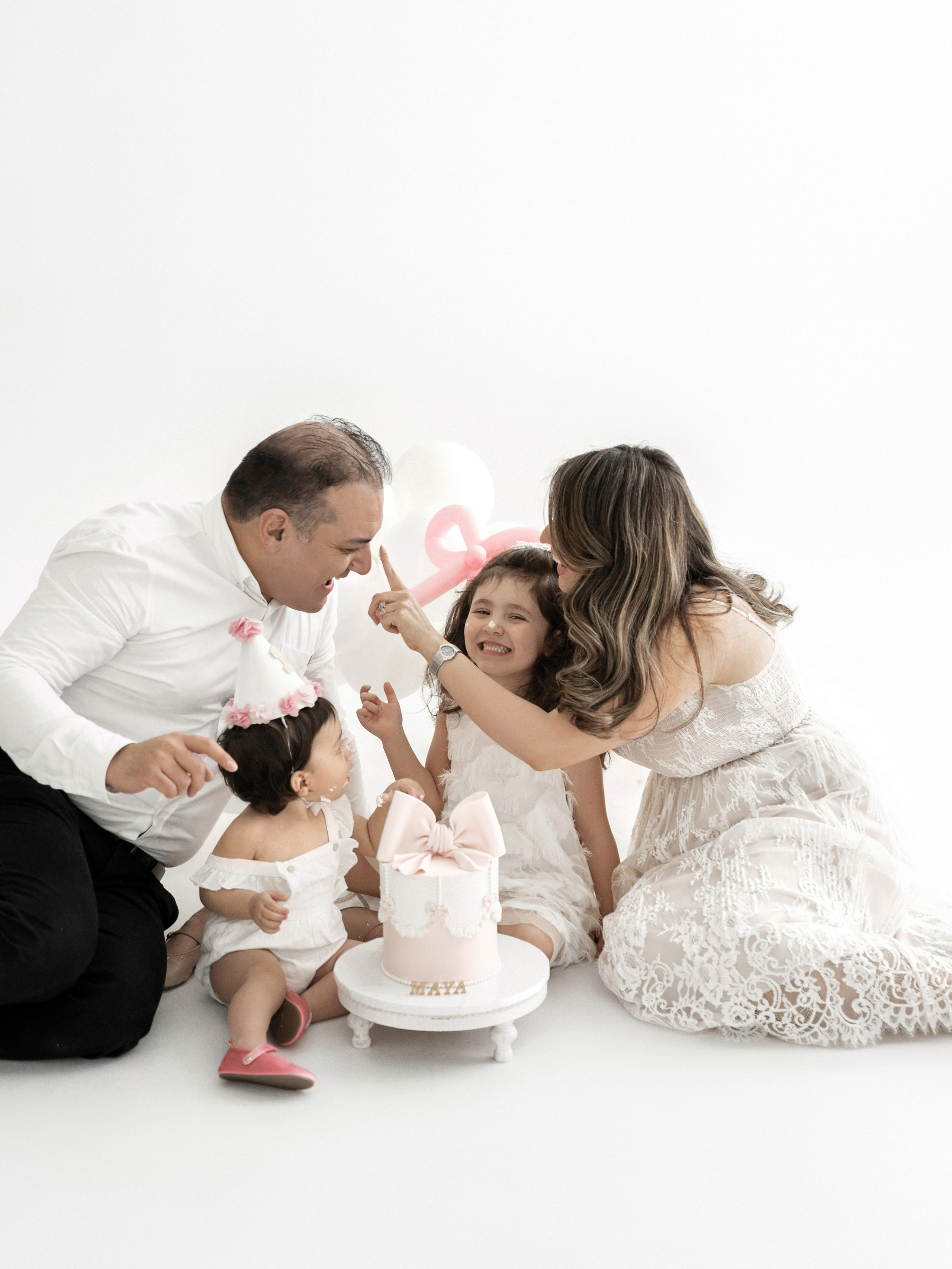 First birthday photoshoot Eva