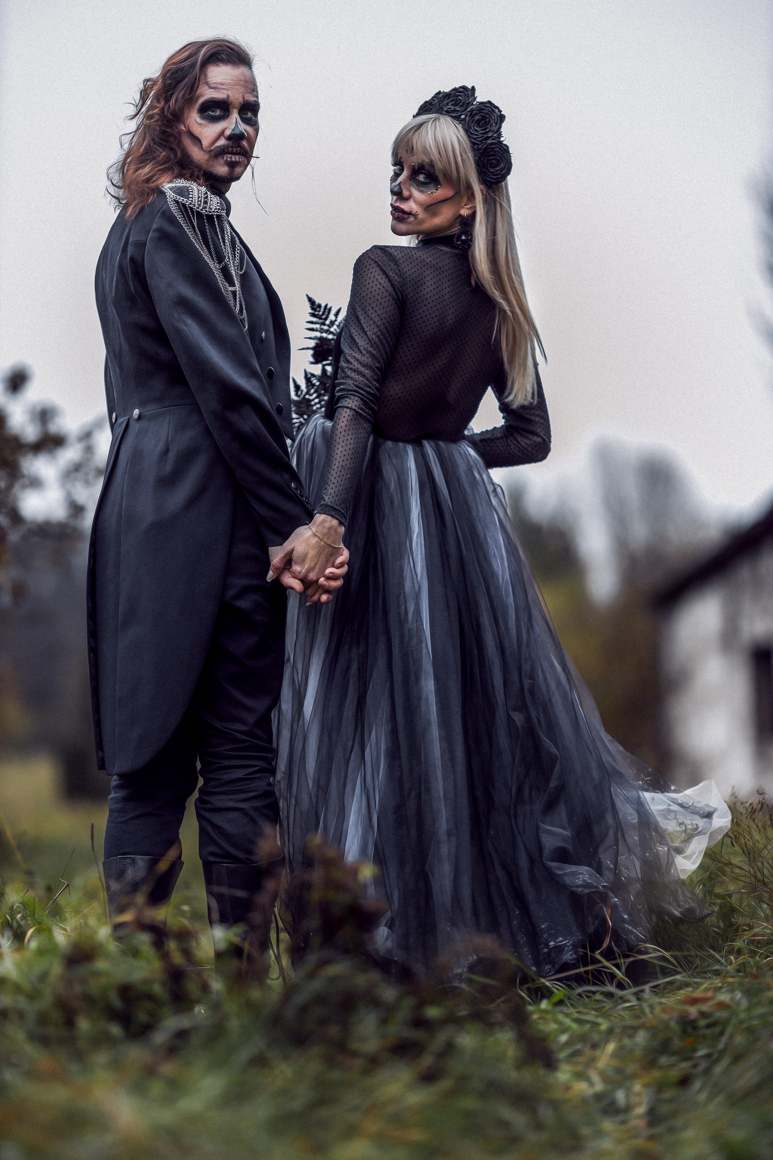 Couple Halloween 22.10.2023. Portree- ja perefotograaf Anton Hansen Tallinnas, Eestis