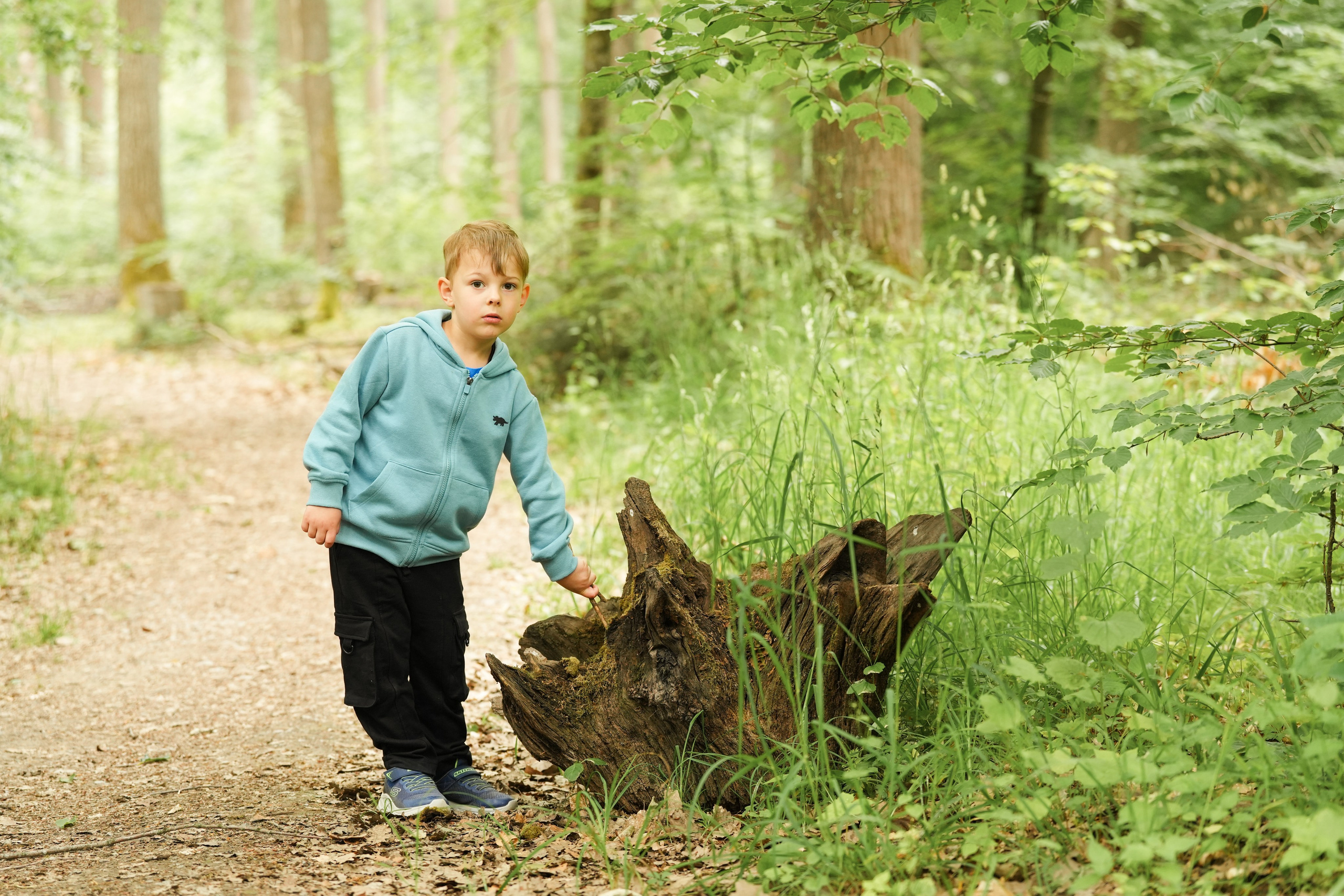 Waldkindergarten. Www.alberti-fotograf.de