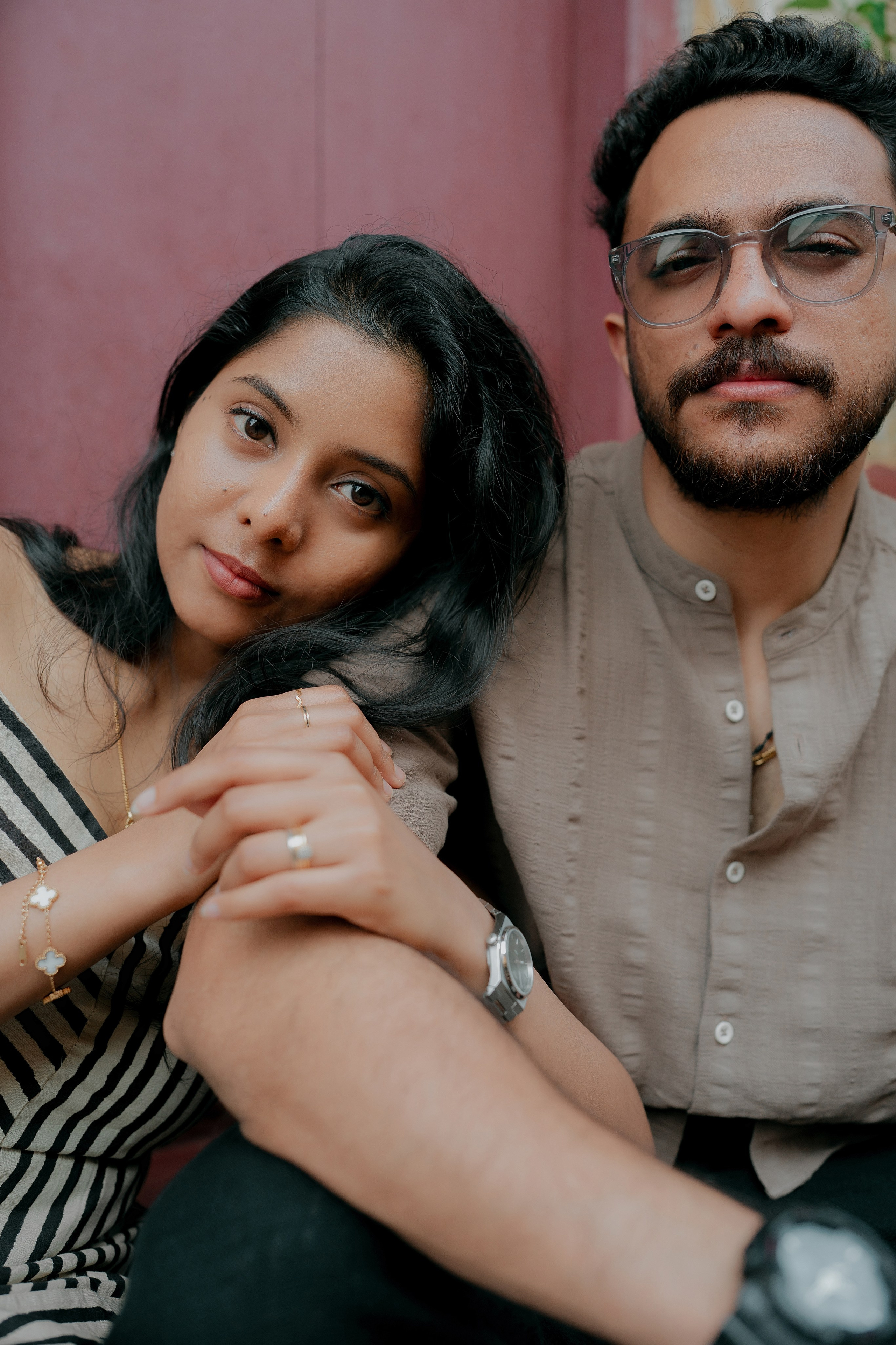 Street Romance! Ft. Naveen & Soniya. Fine art Wedding Photographers in India & Canada