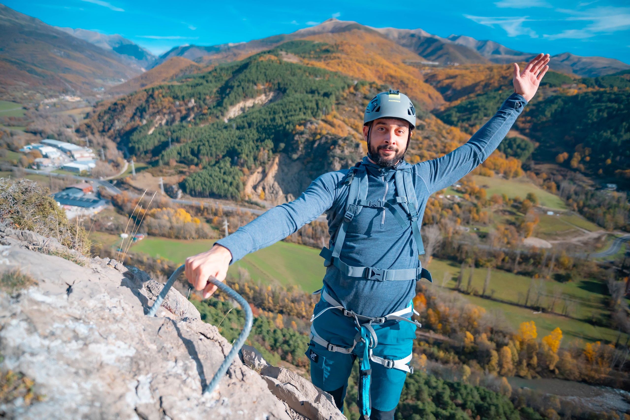 Vía ferrata Tossal de Miravet. Alba del Norte Studio