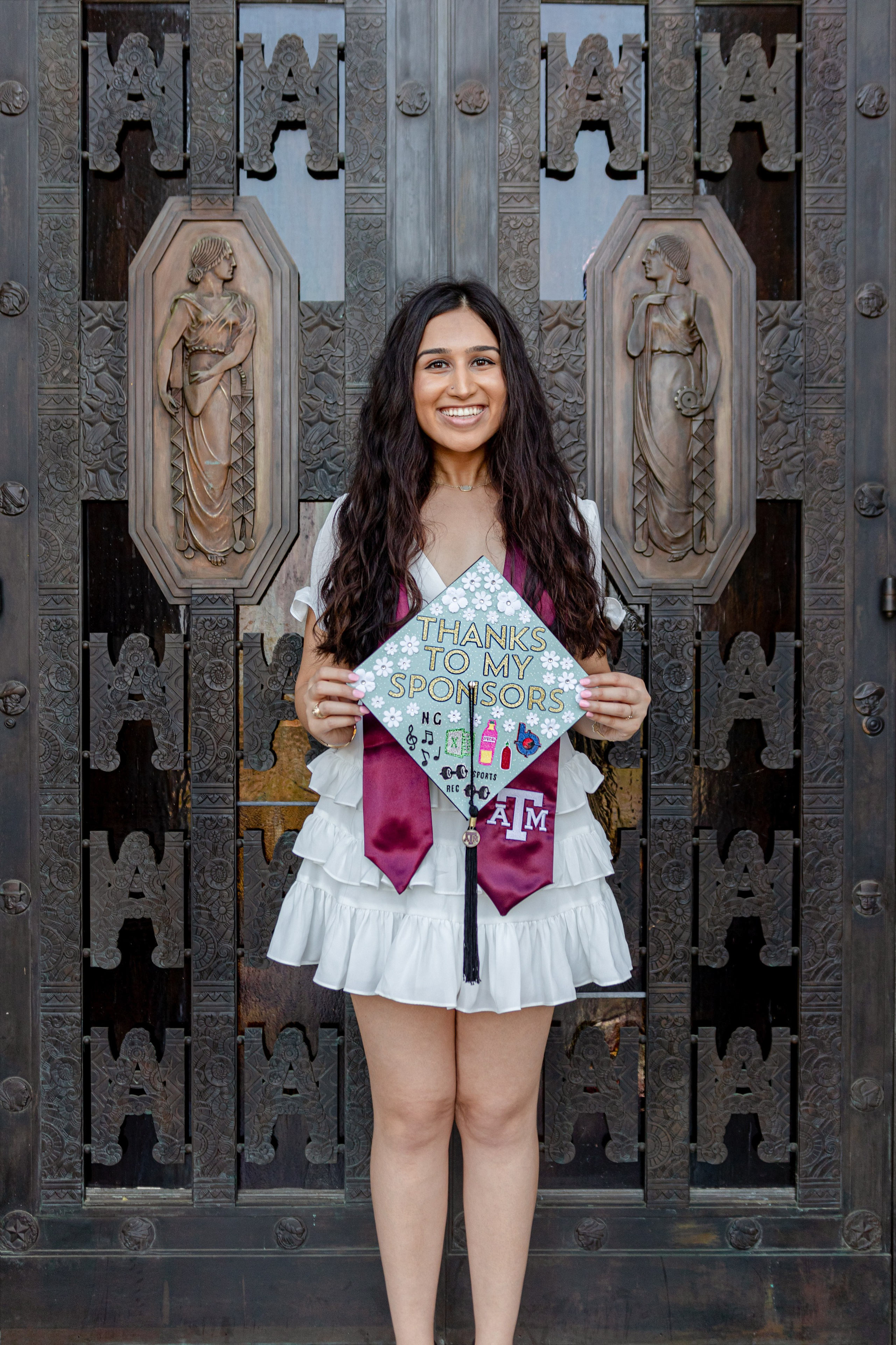 Arshia’s graduation photoshoot at Texas A&M University