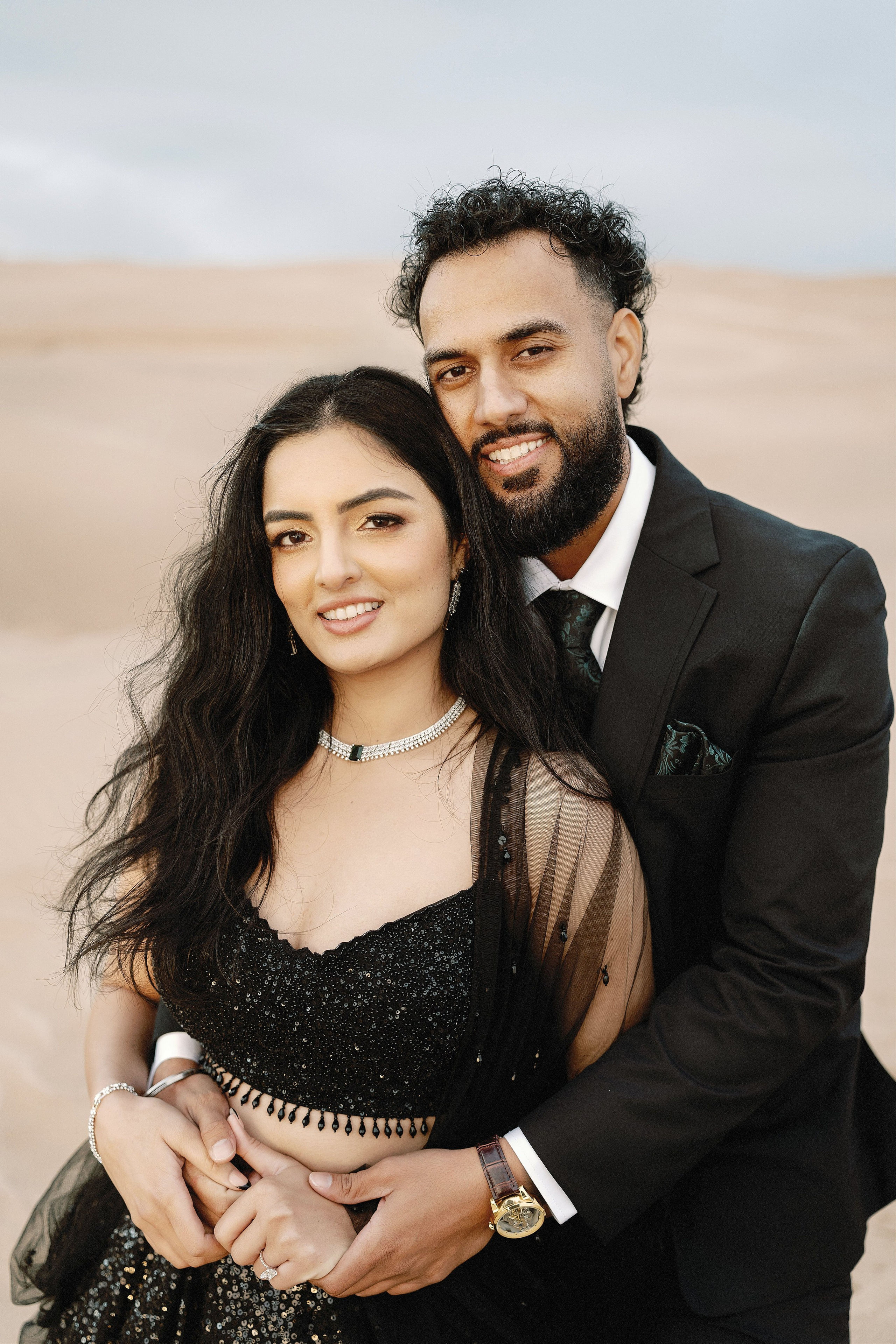 Elopement at Pismo Beach Sand Dunes, California. Wedding Photography & Videography Team in California, Los Angeles, San Francisco, San Diego and Travel