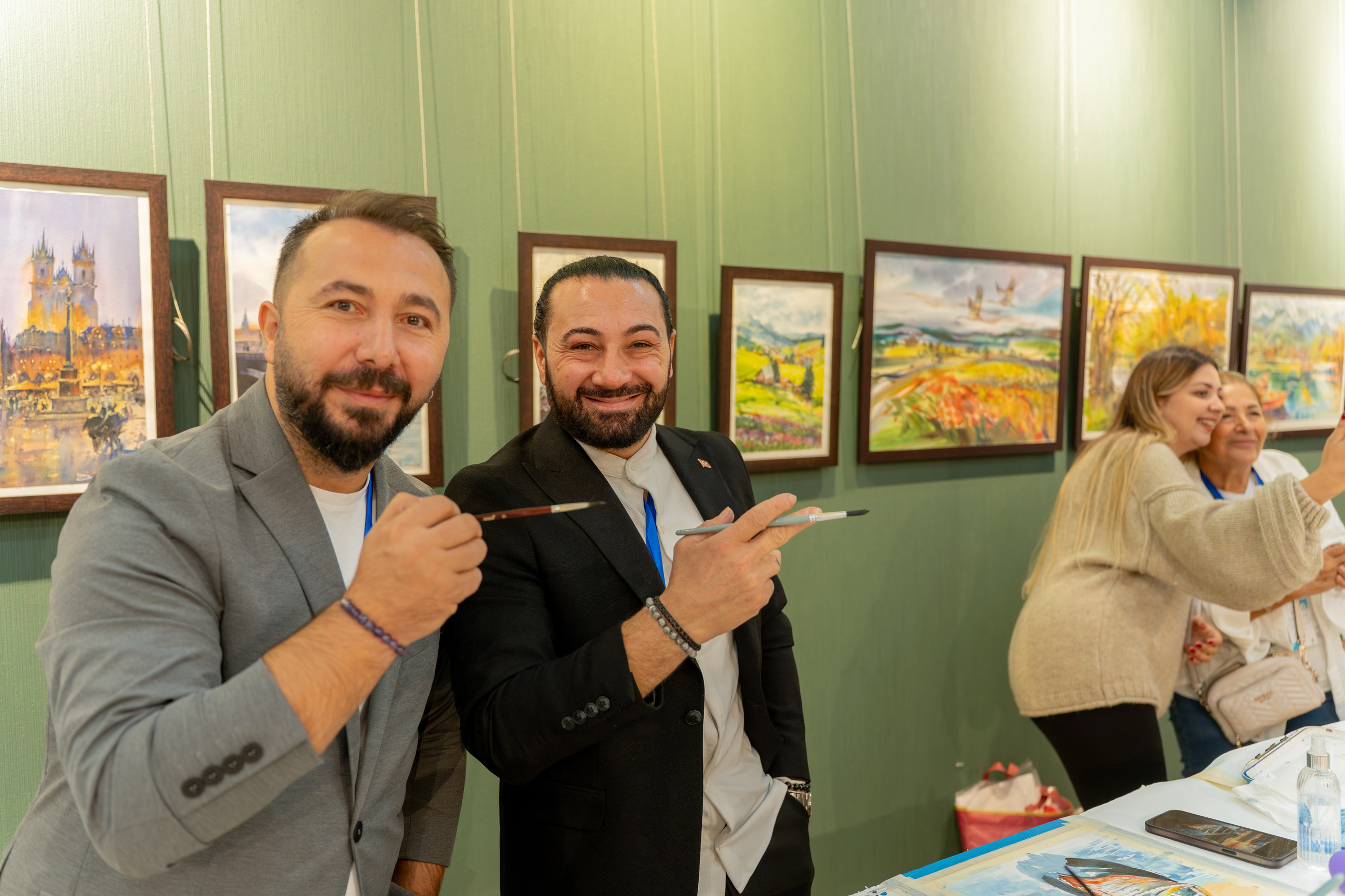 Akvarel Festivalı. Fotoqraf Vəli Məmmədov