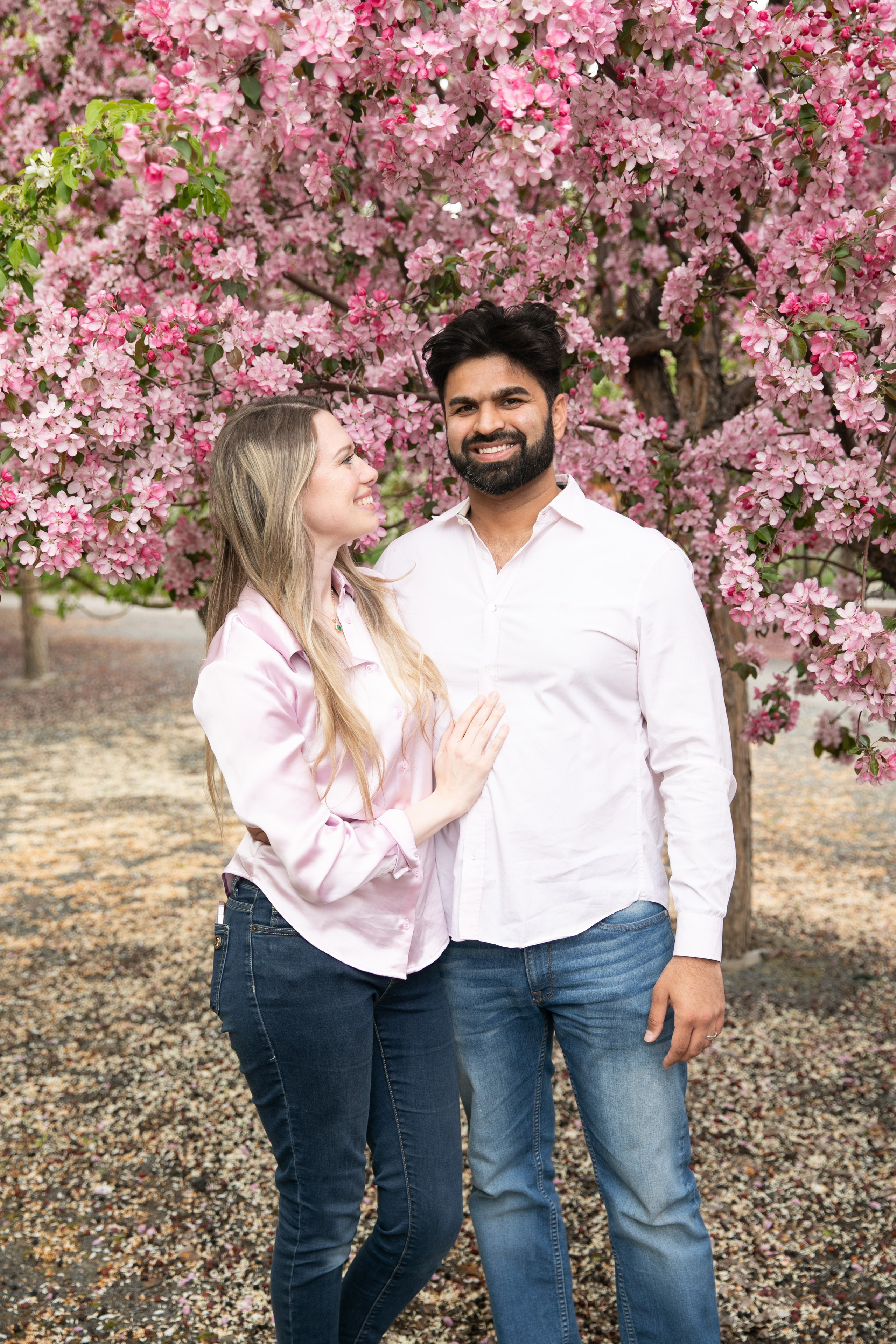 Tatiana T. Cherry Blossom. Ching Li Photography