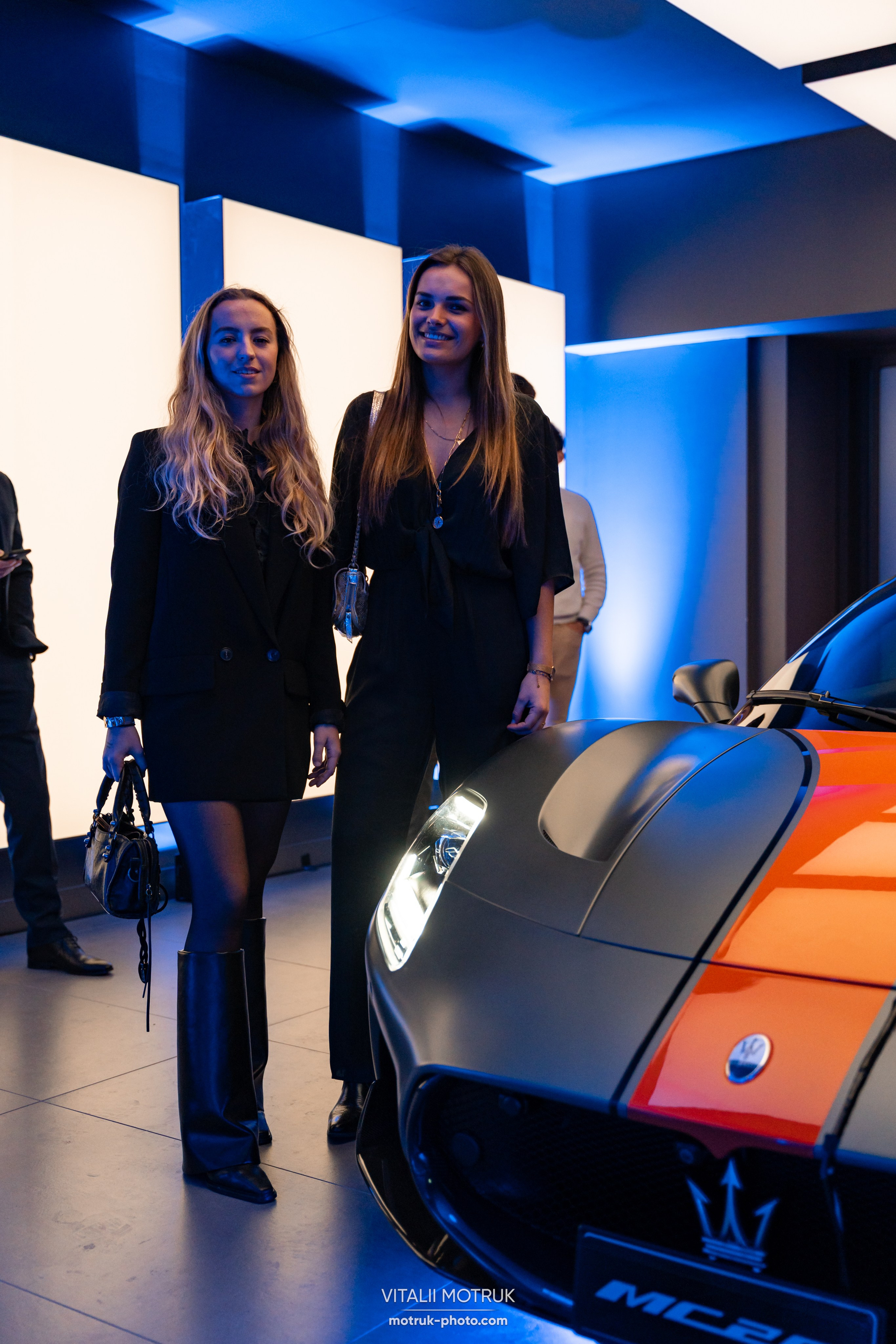 Maseratti Opening. Photographe de voitures à Paris — Vitalii Motruk