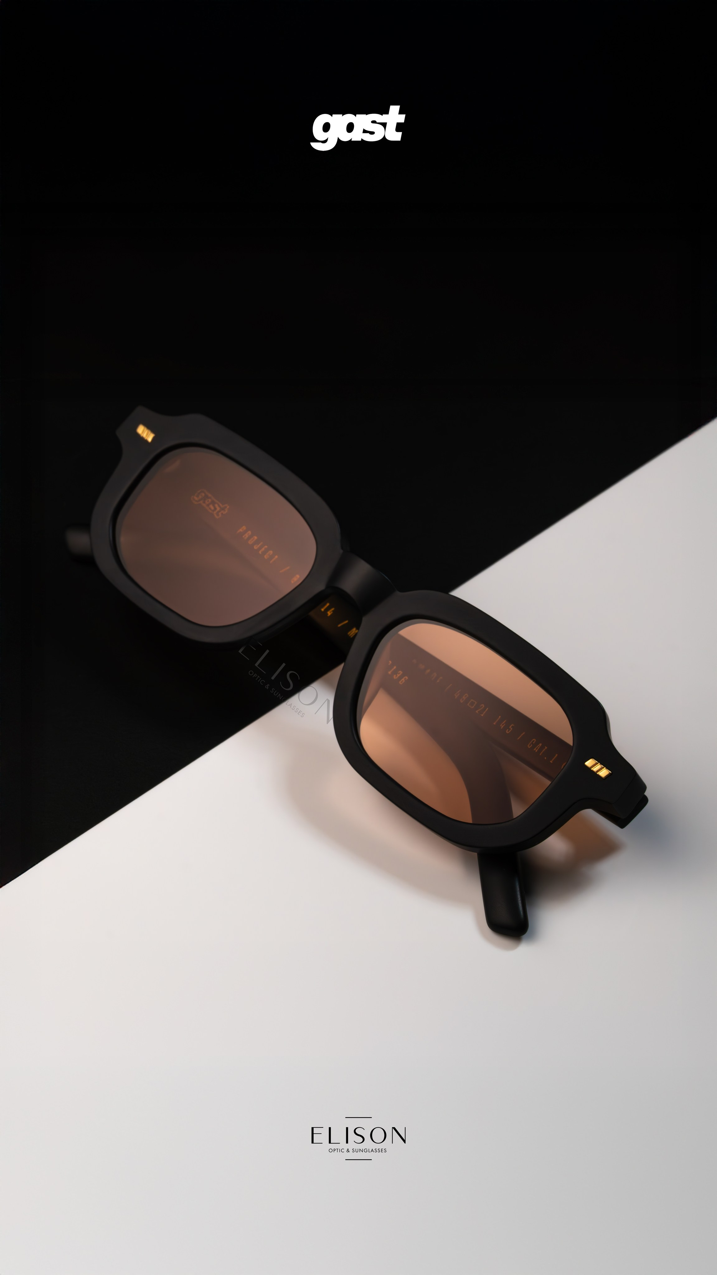 Fashion glasses. Ellstudio film production