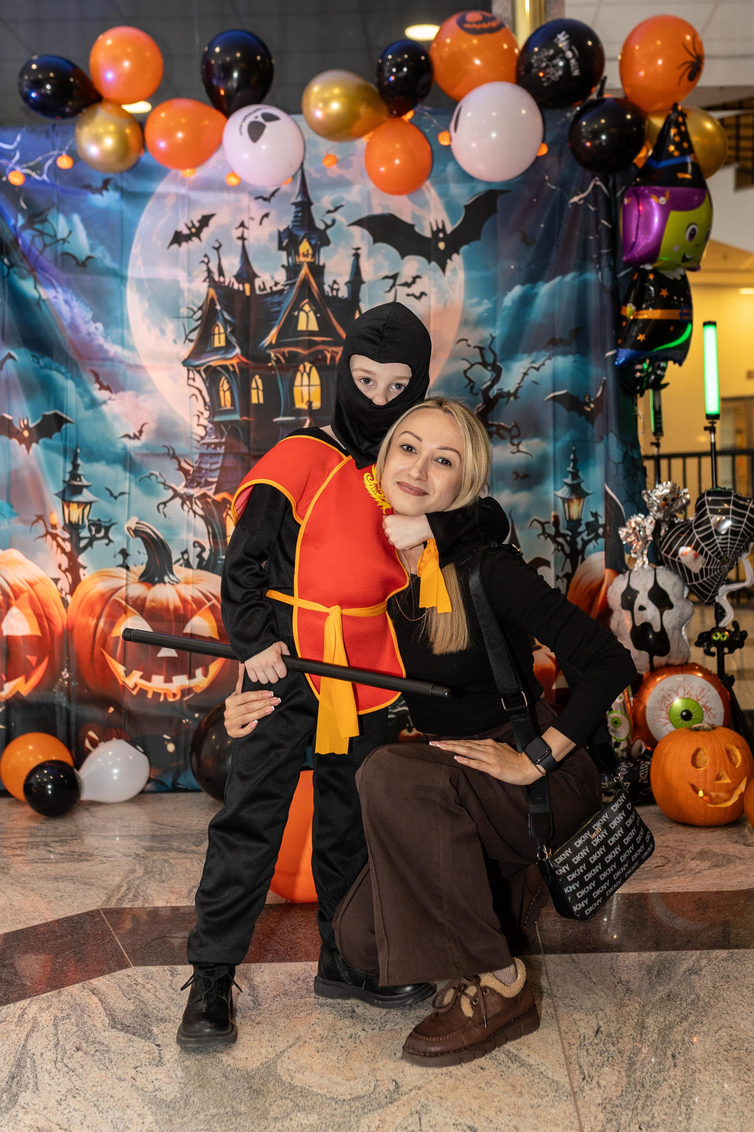 Leo dance studio Helloween 2025. Семейный и детский фотограф в Варшаве Мила Бобровская